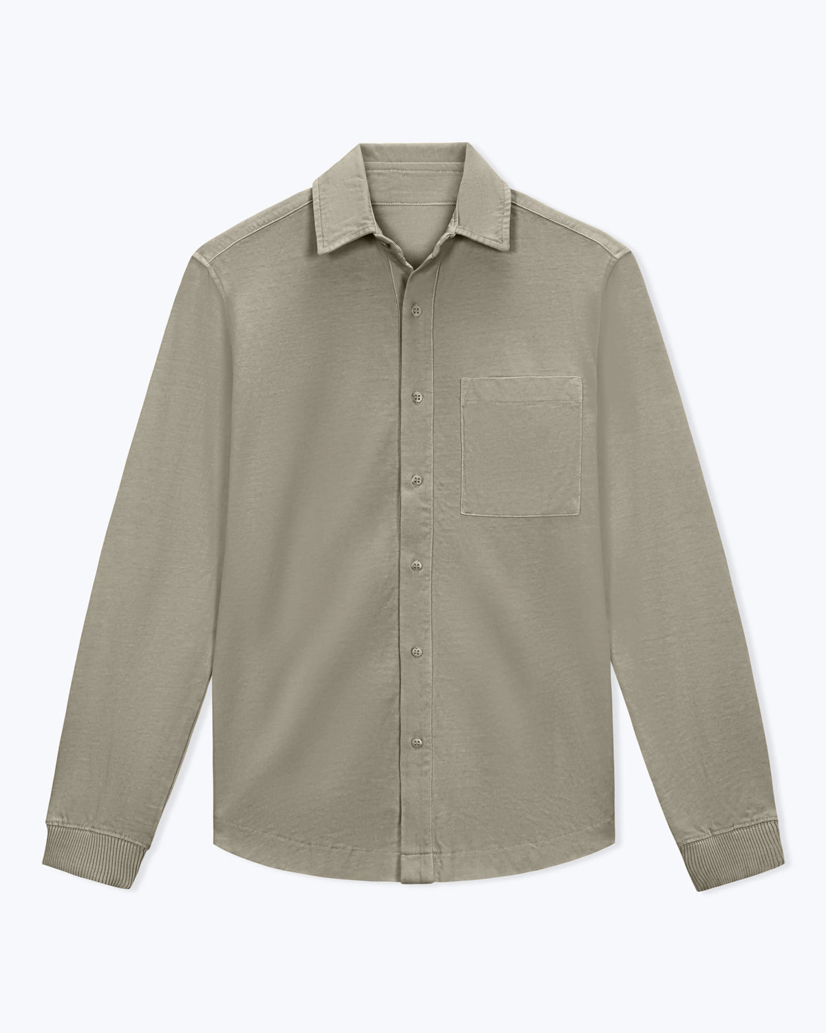 Featherweight Caza Knit Shirt - Kelp