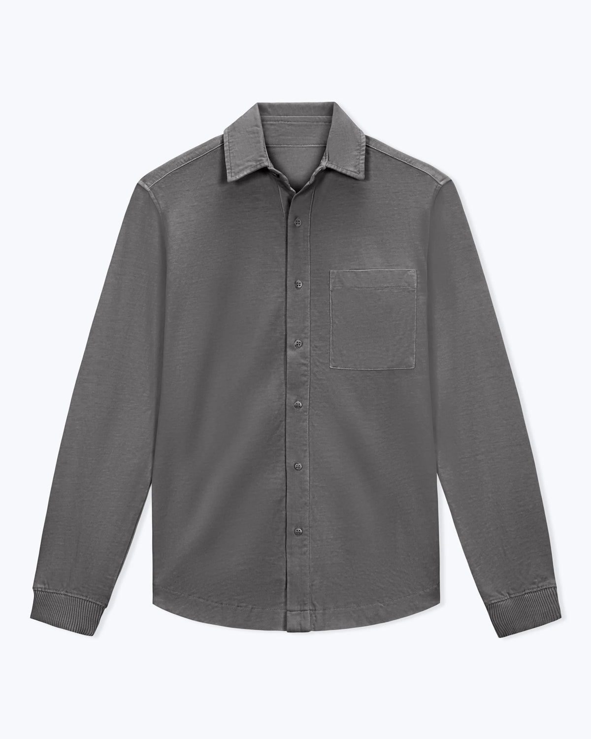 Featherweight Caza Knit Shirt - Slate