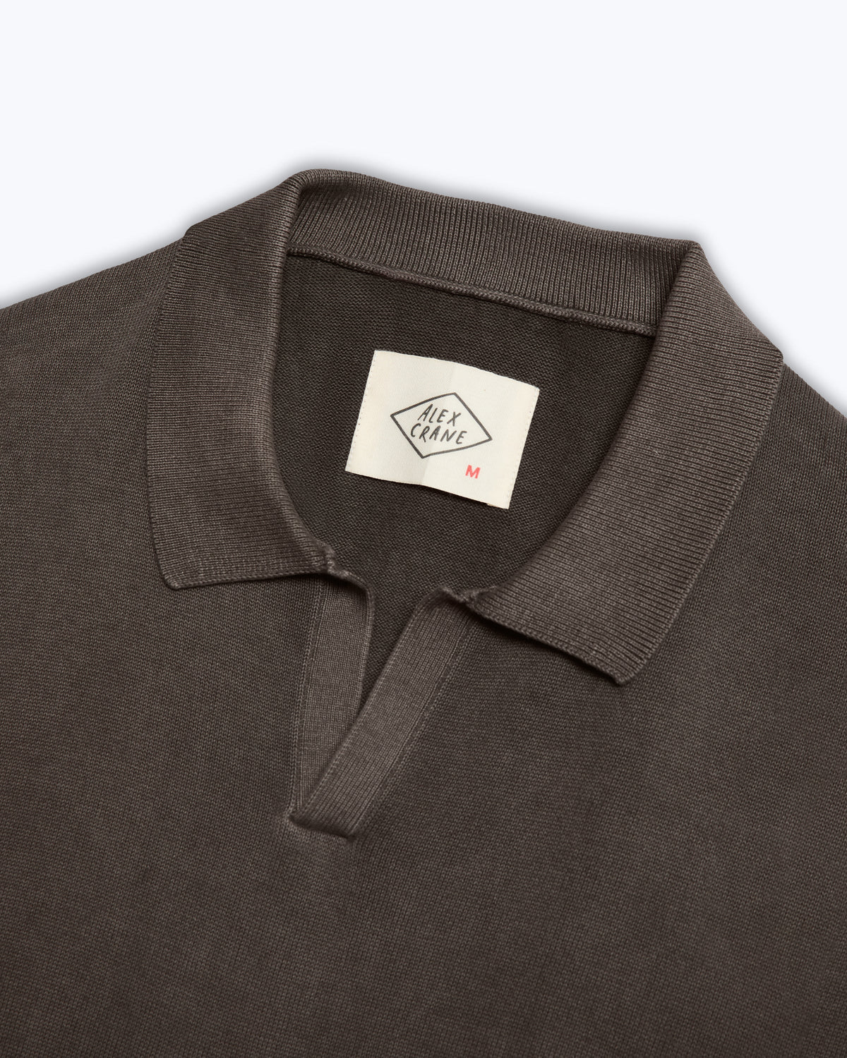 Long Sleeve Lolo Sweater Polo - Bark