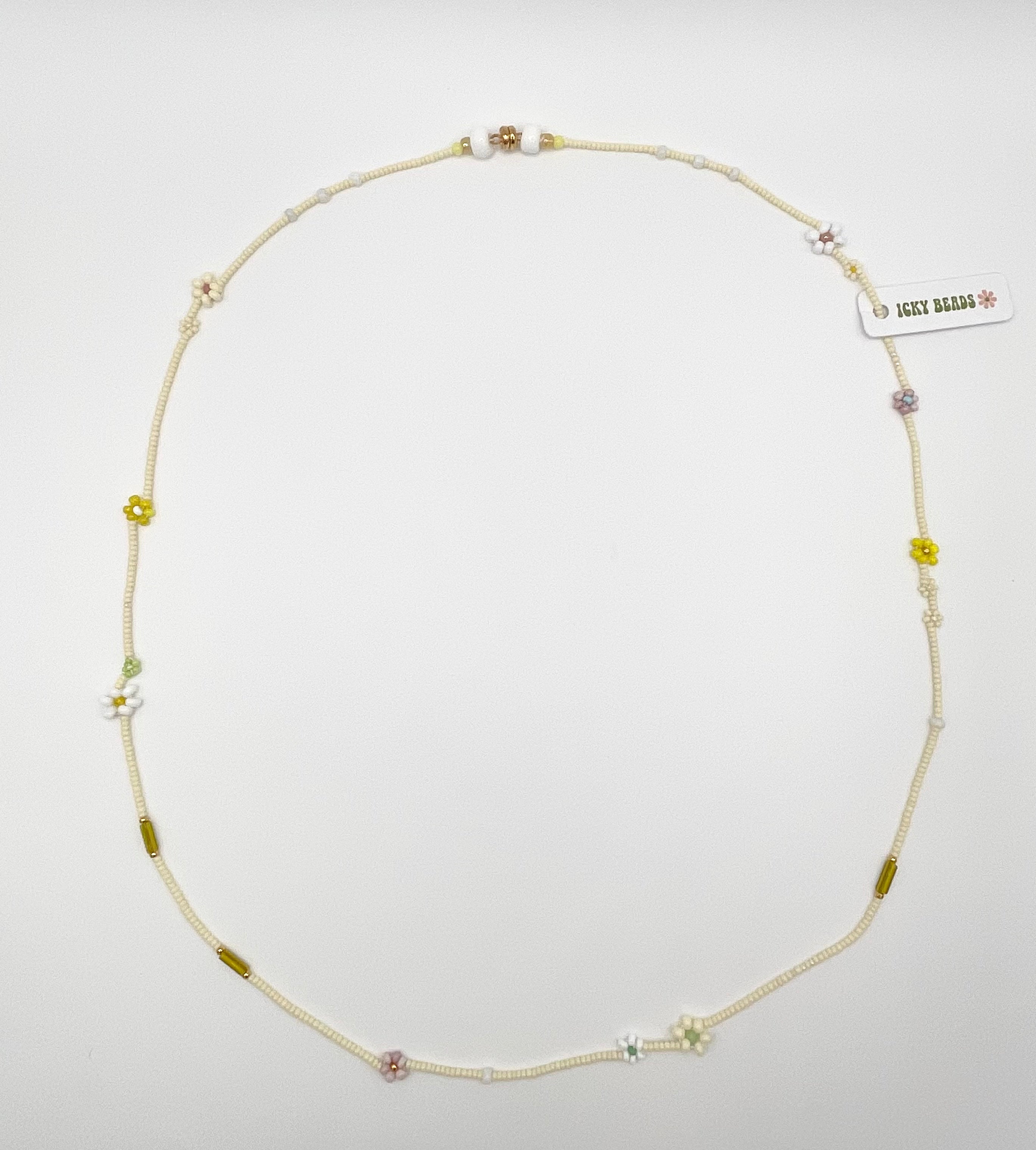 Vintage Icky Beads Daisy Chain