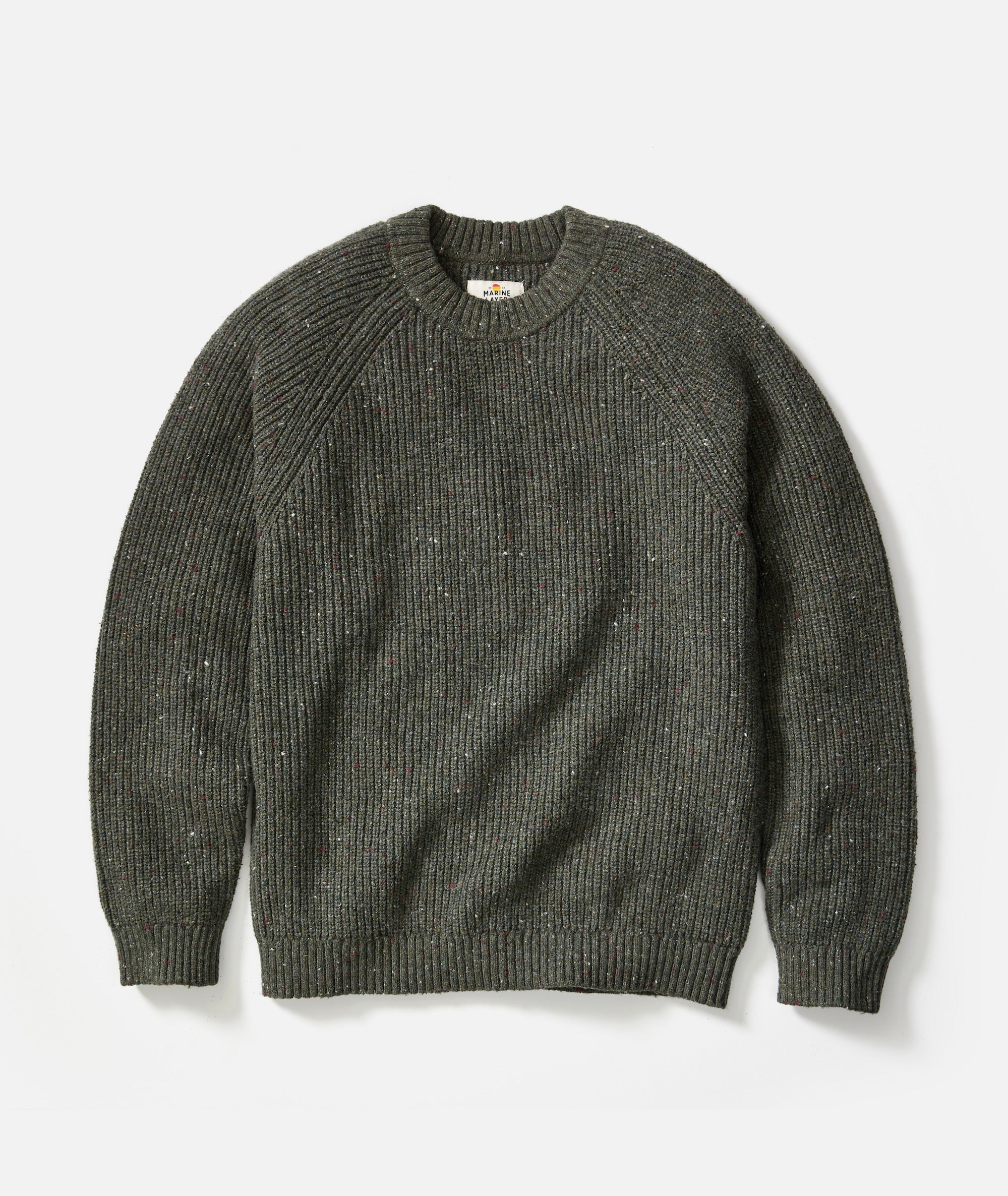 Inverness Crew Sweater - Green Gables Neps