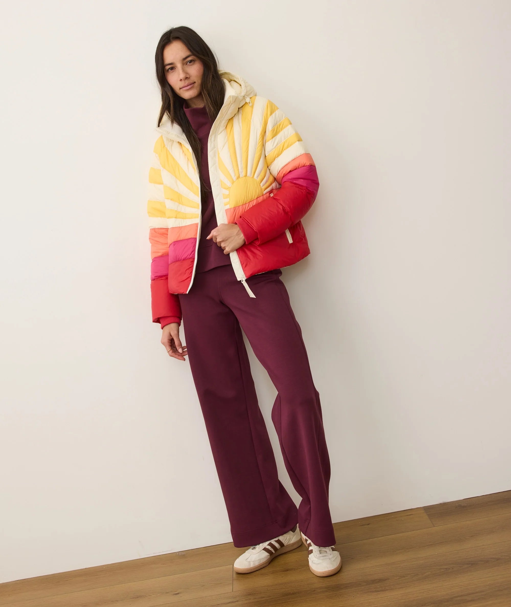 Sunbeam Puffer Jacket - Warm Burst