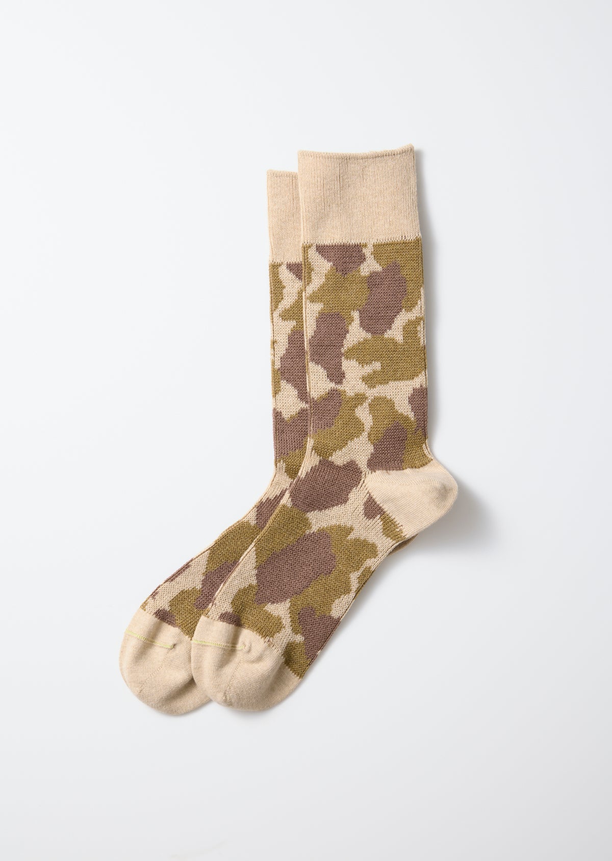 Duck Hunter Camo Socks - Light Beige