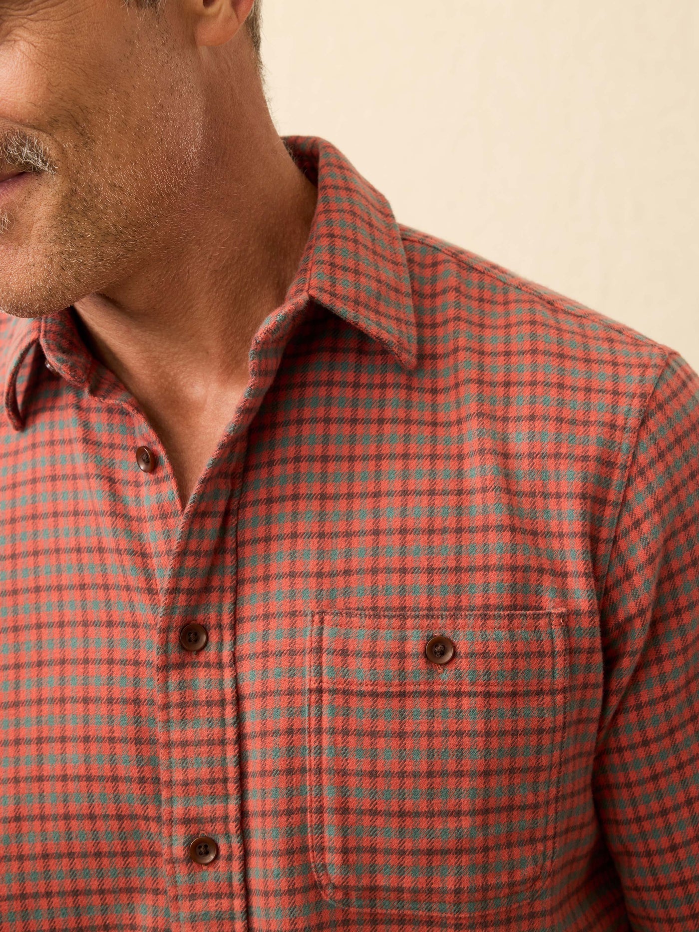 Super Brushed Flannel - Amber Hills Check