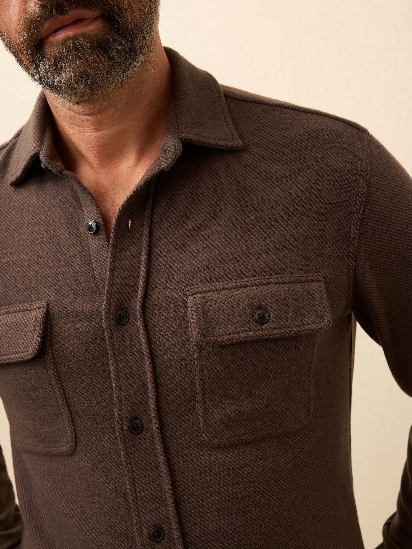 Legend™ Sweater Shirt - Valley Brown Twill