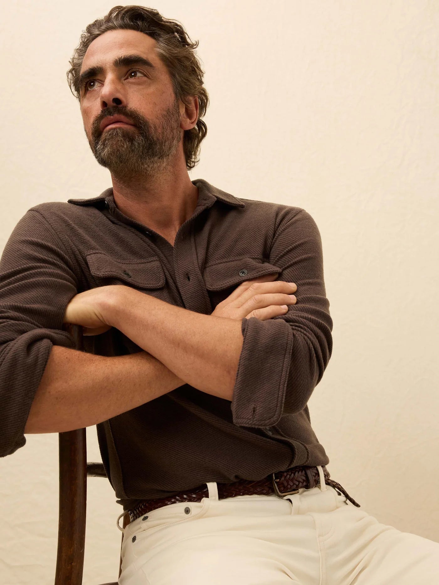 Legend™ Sweater Shirt - Valley Brown Twill