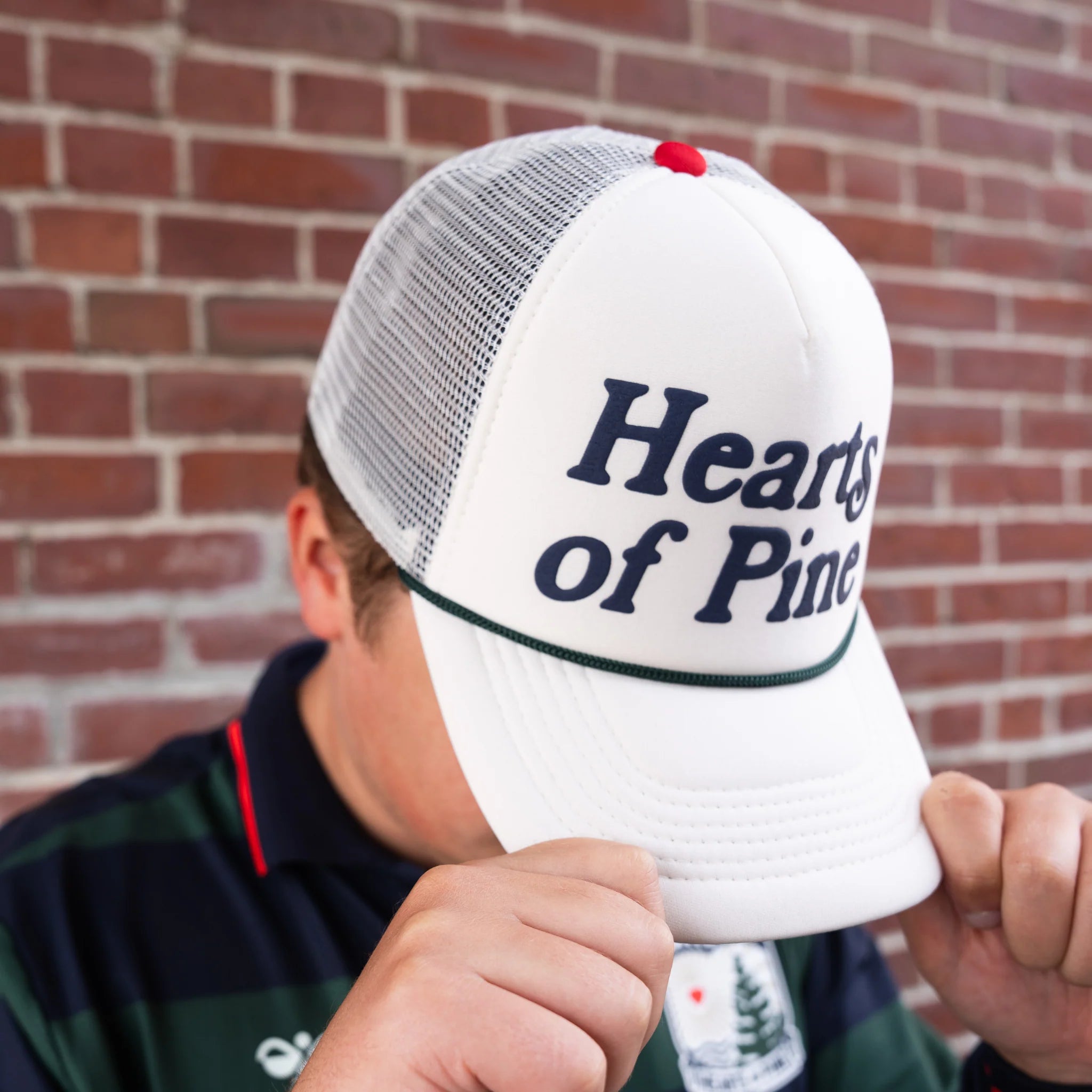 Hearts of Pine Foam Dome Trucker Hat