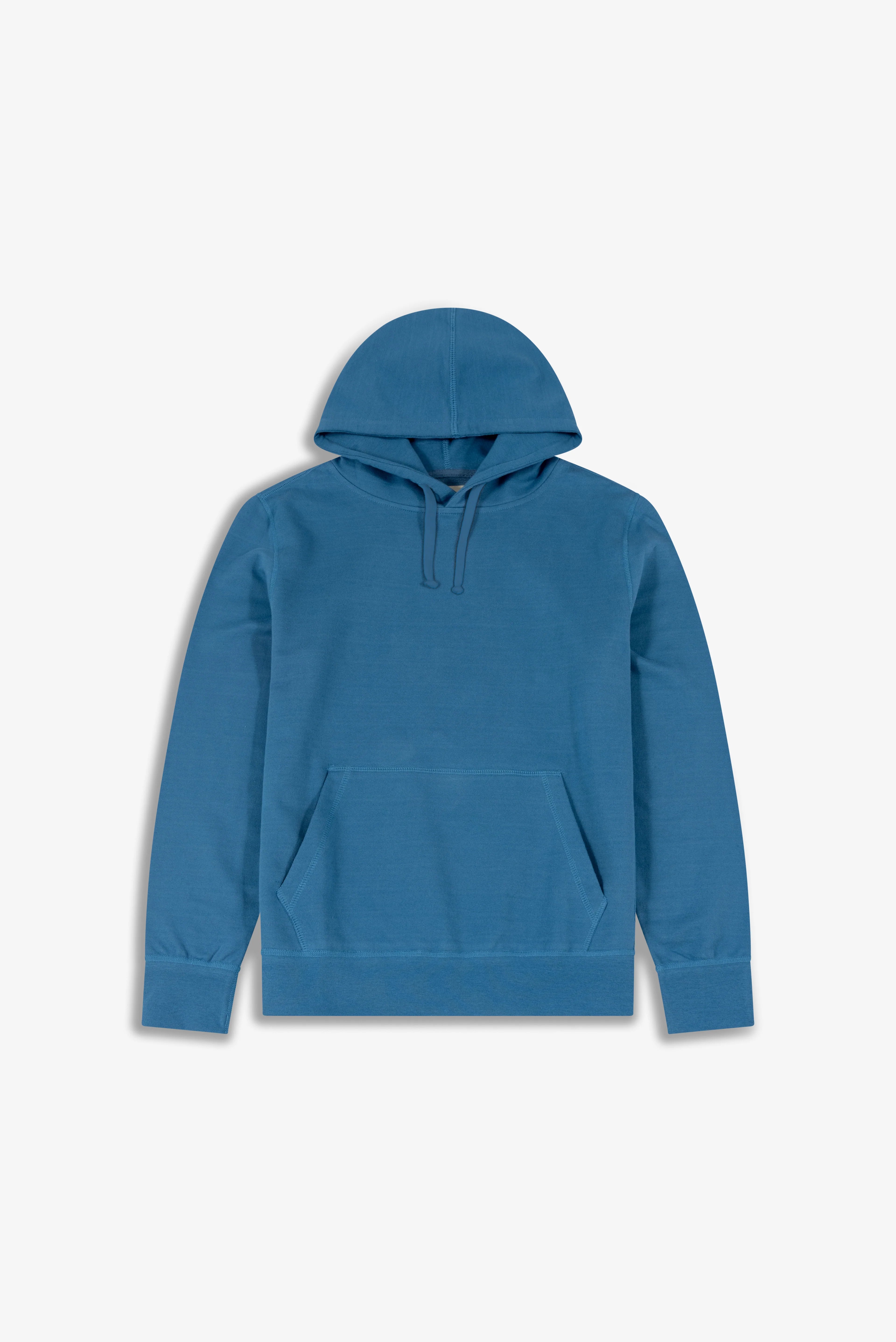 French Terry Hoodie - Senet Blue