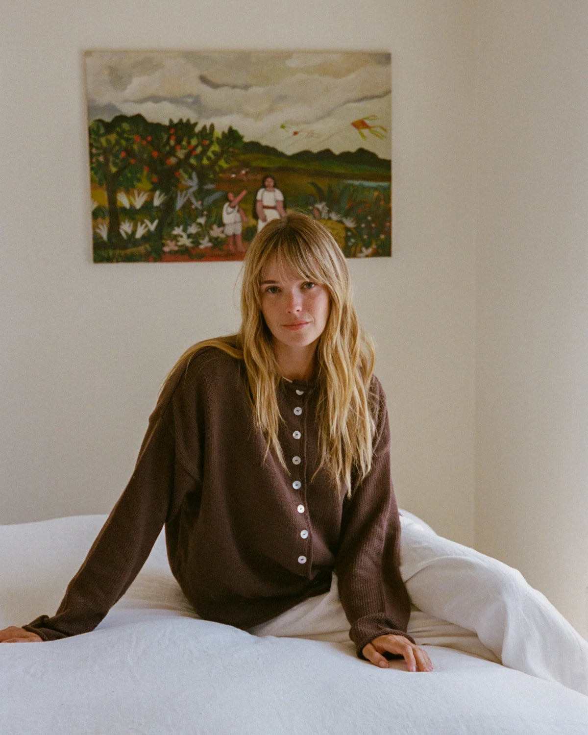 Gemma Cardigan - Chocolate