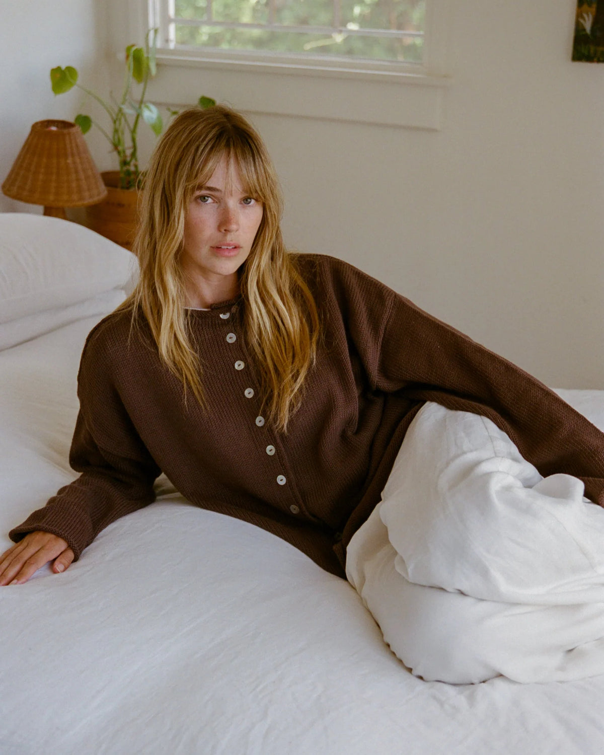 Gemma Cardigan - Chocolate
