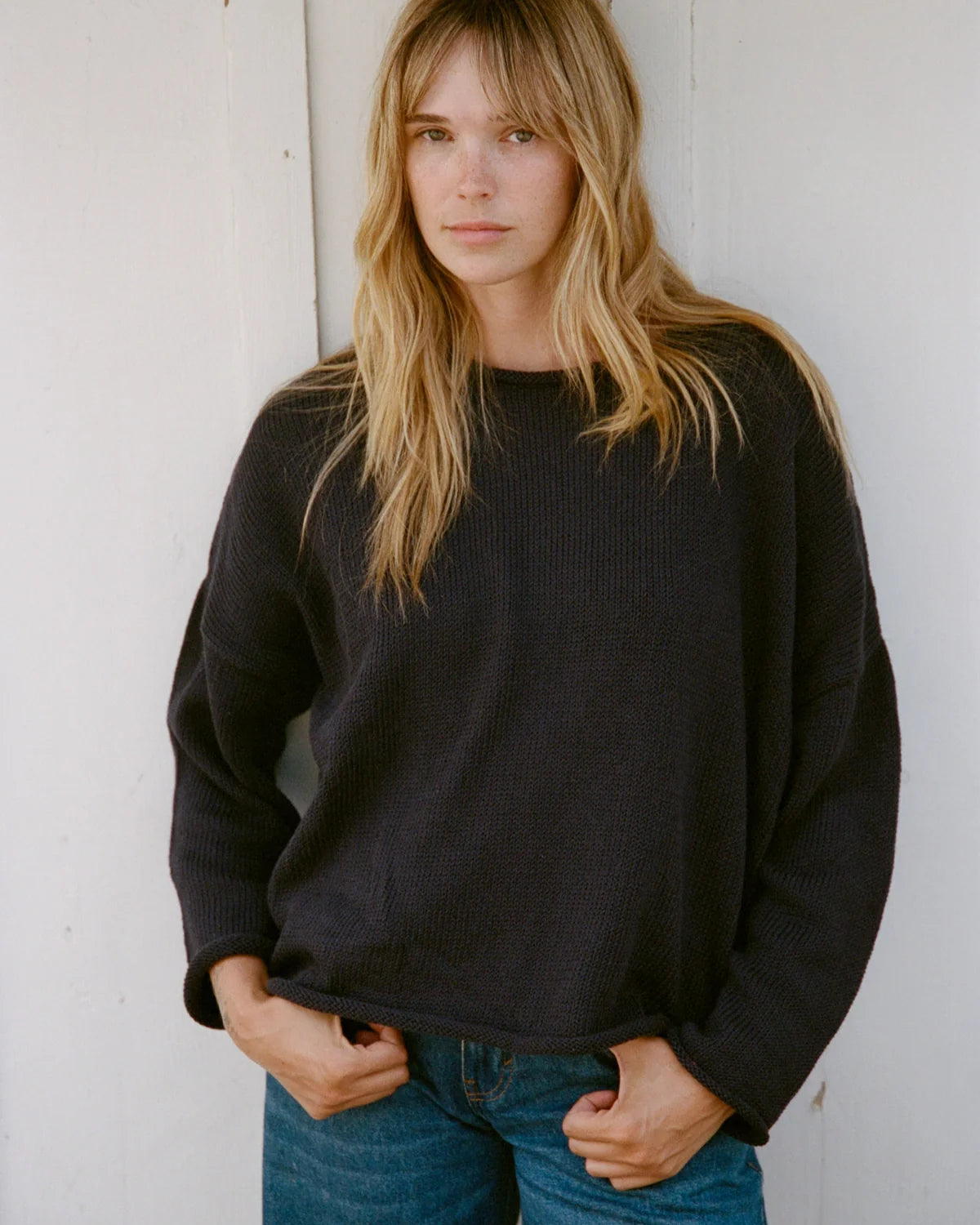 Juni Crewneck - Navy