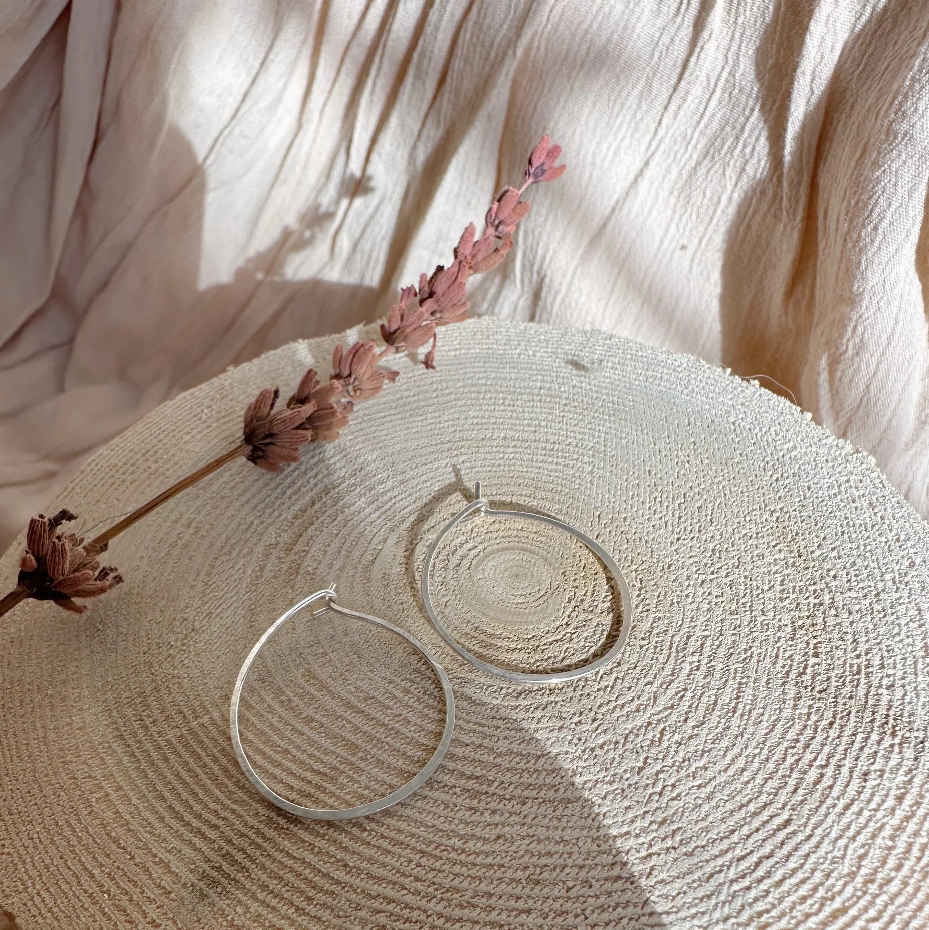 Sterling Wholeness Hoops