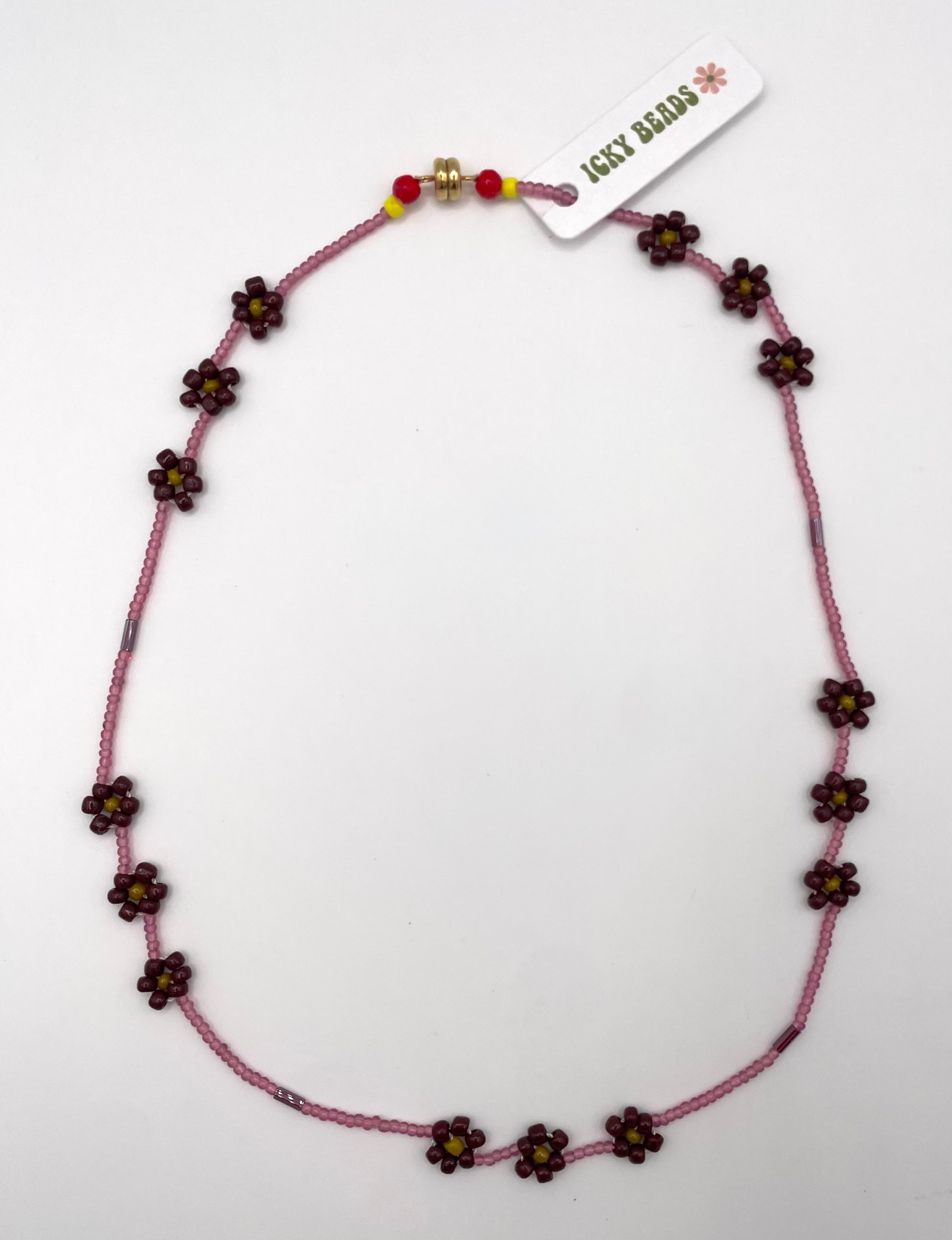 Vintage Icky Beads Daisy Chain