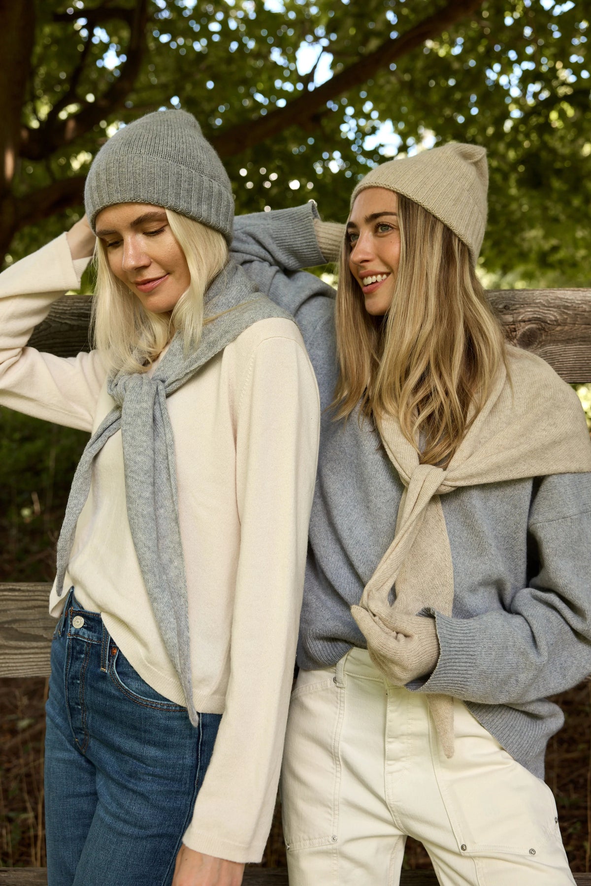Cashmere Scarf - Oatmeal