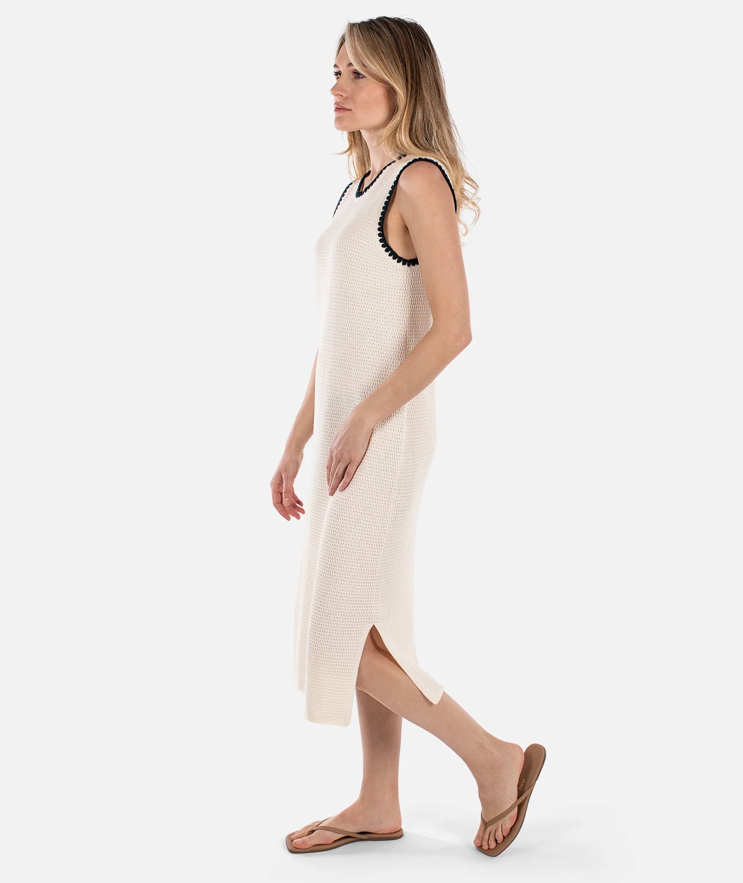 Bloom Knit Dress - Ivory