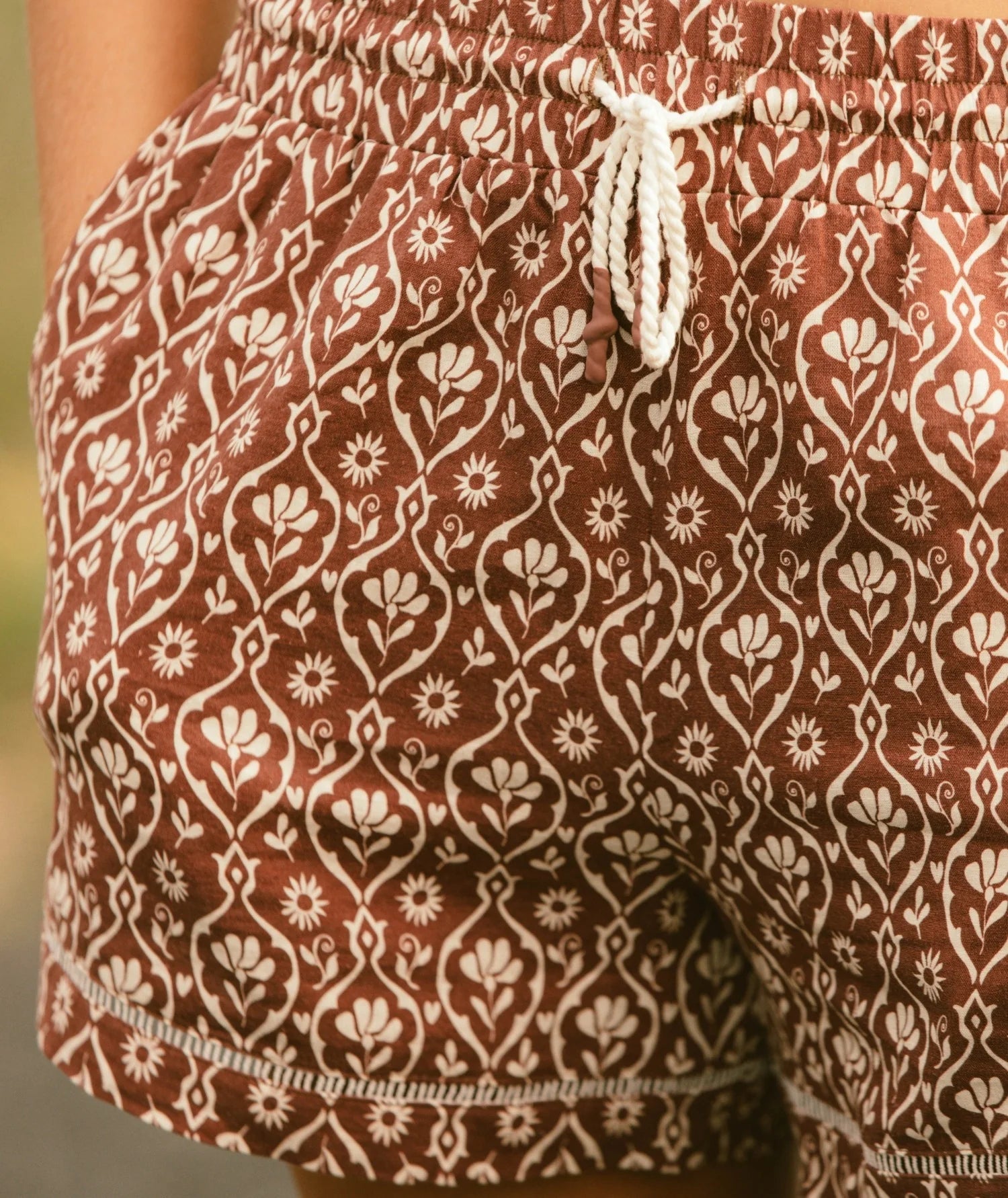 Dune Linen Short - Rust