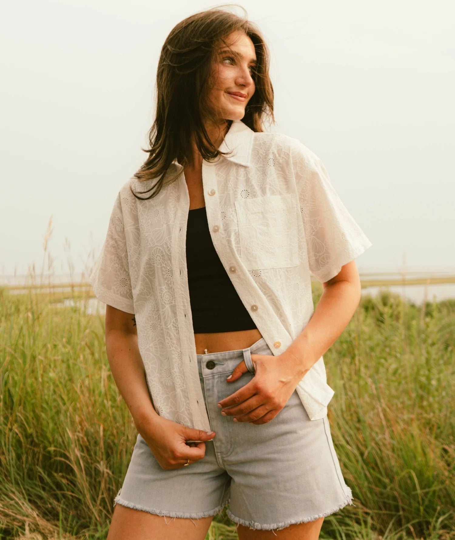 Cape Cod Cotton Shirt - White