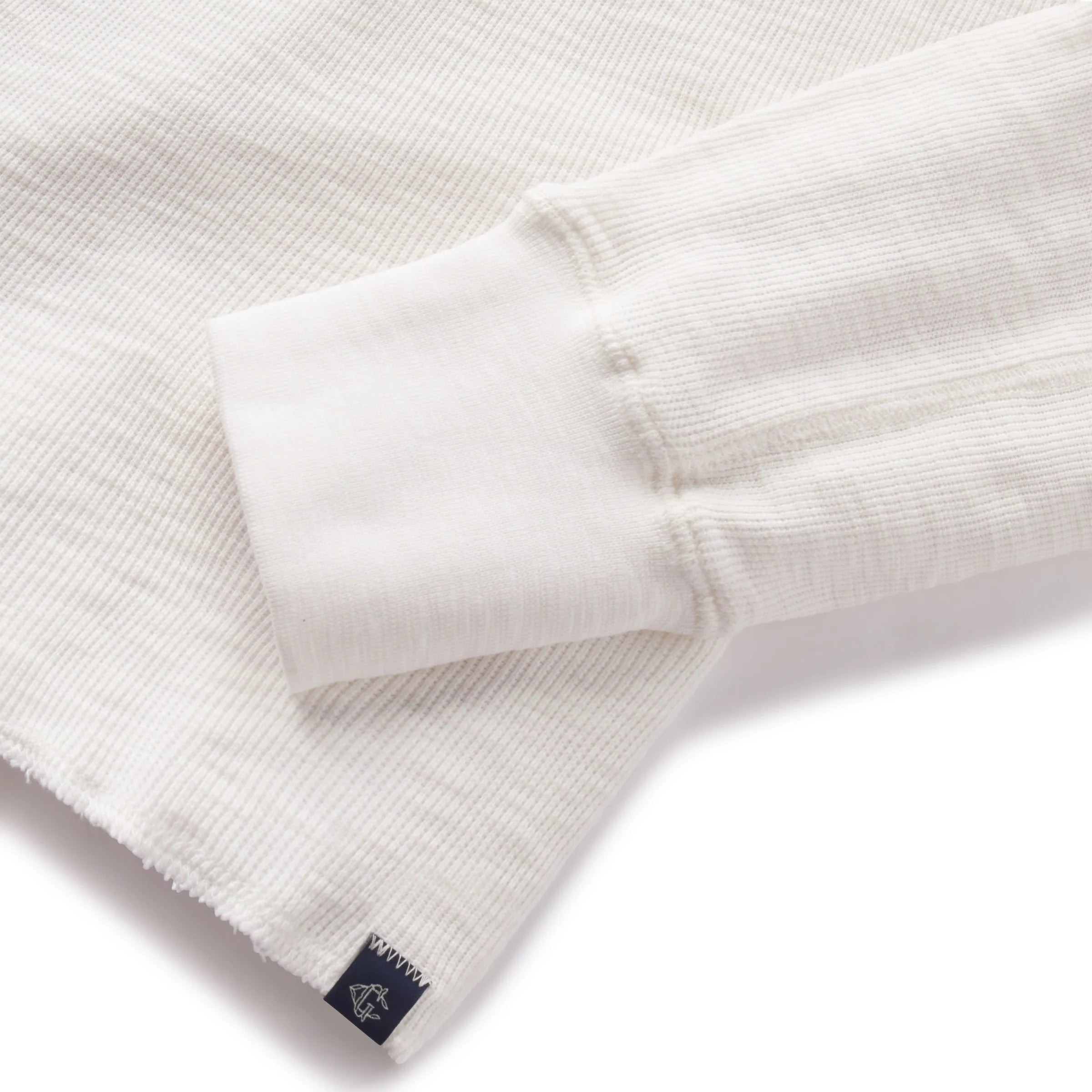 Clint Waffle Cotton Long Sleeve Crew
