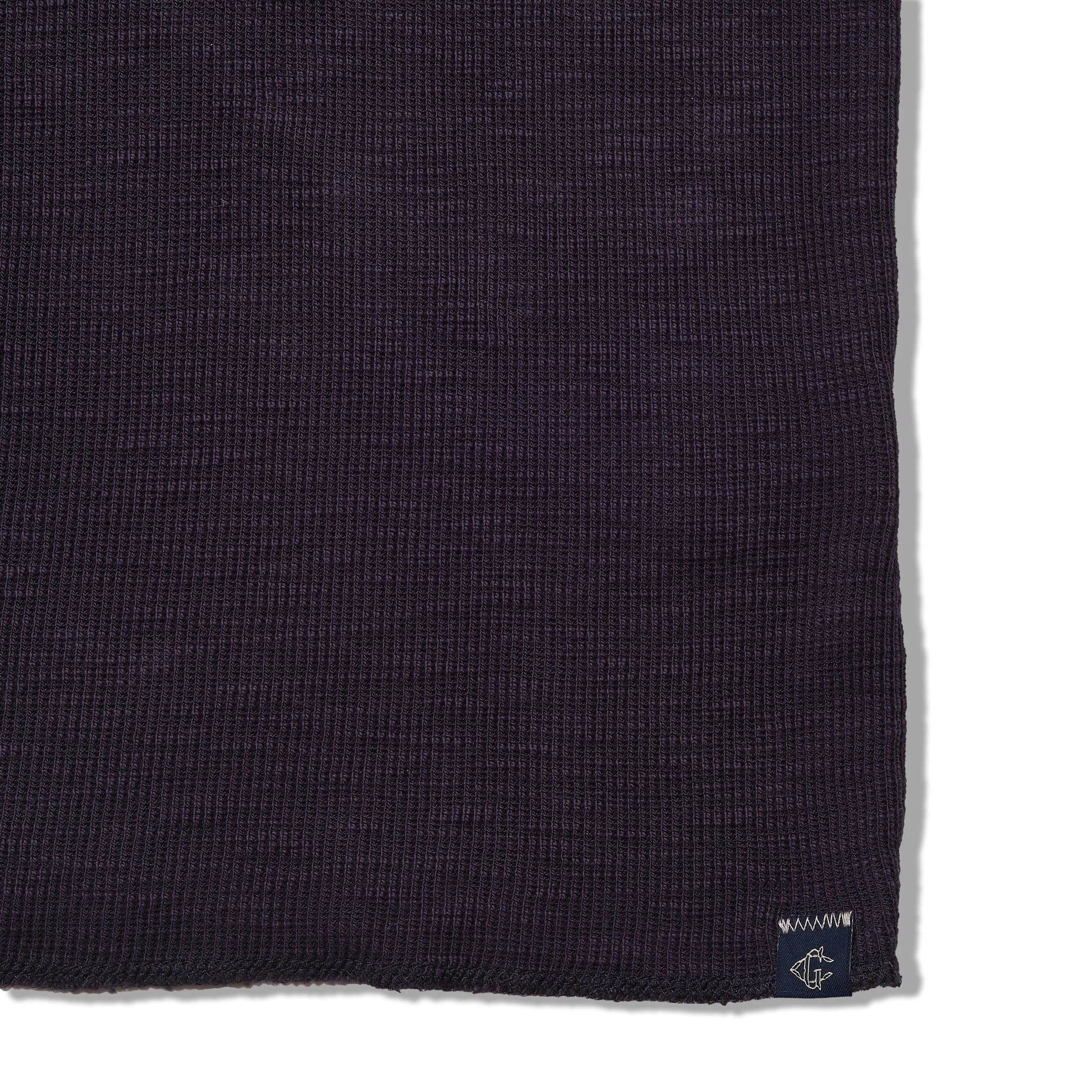 Clint Waffle Cotton Long Sleeve Crew