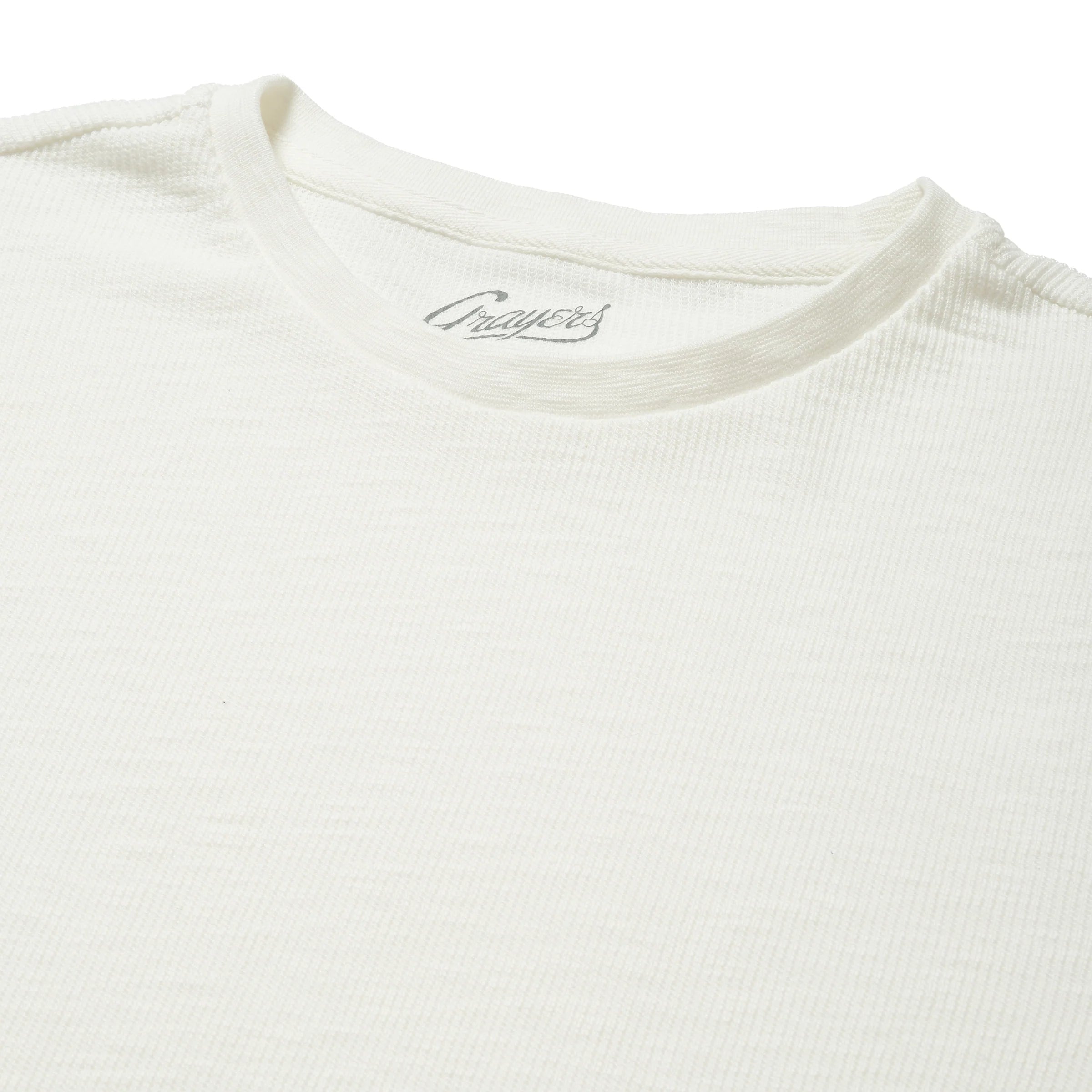 Clint Waffle Cotton Short Sleeve Crew