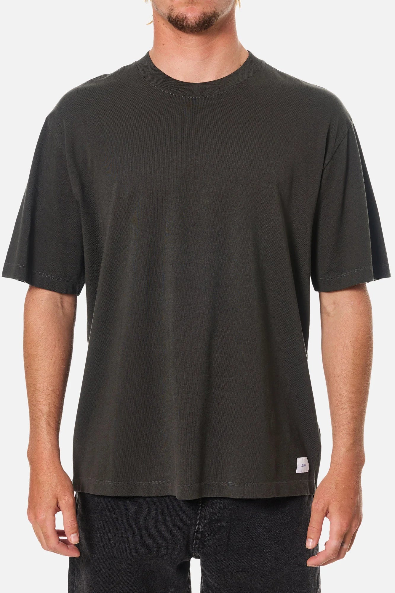 Box Fit Tee - Black Wash