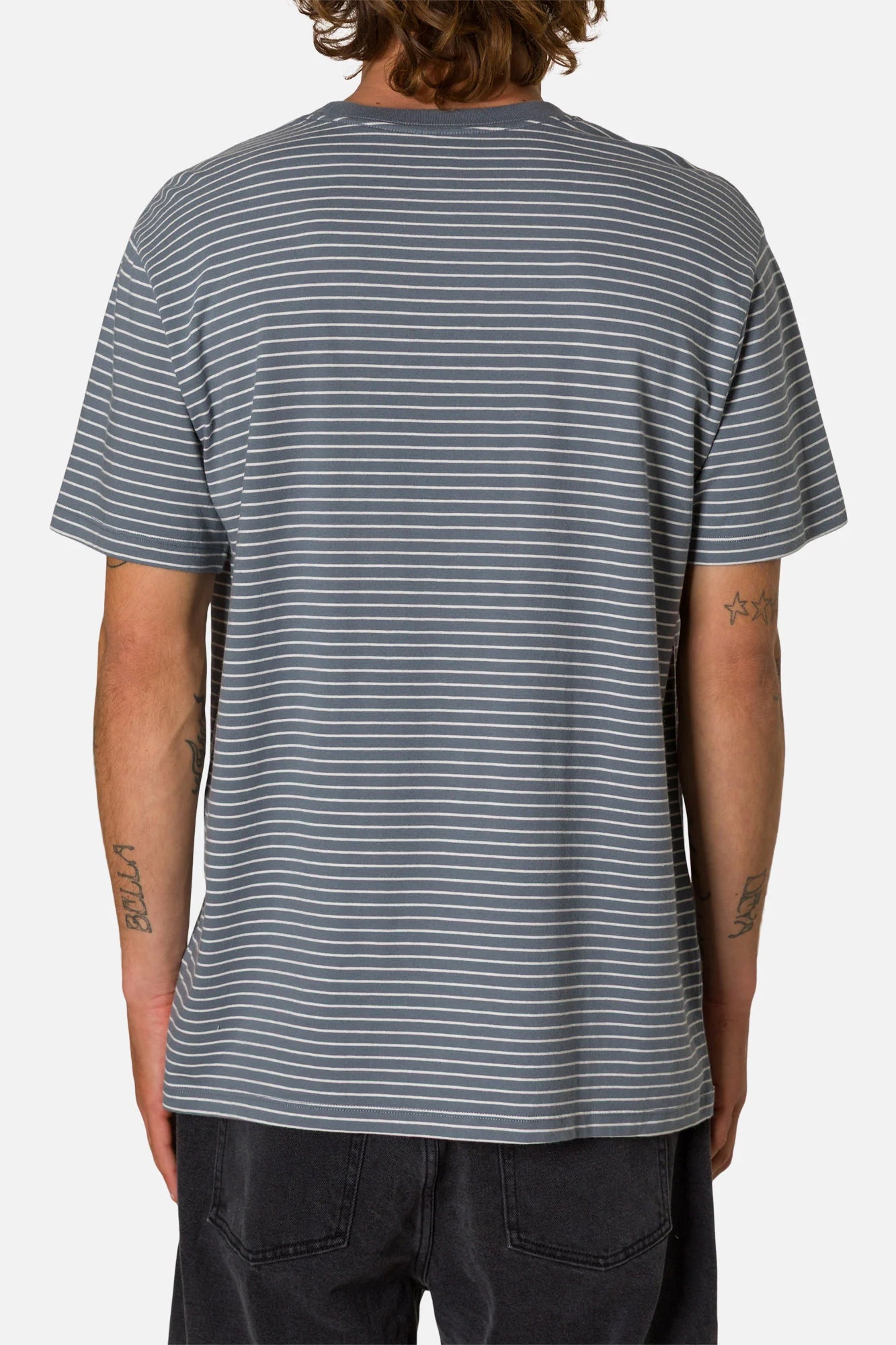 Finley Pocket Tee - Tempest Blue