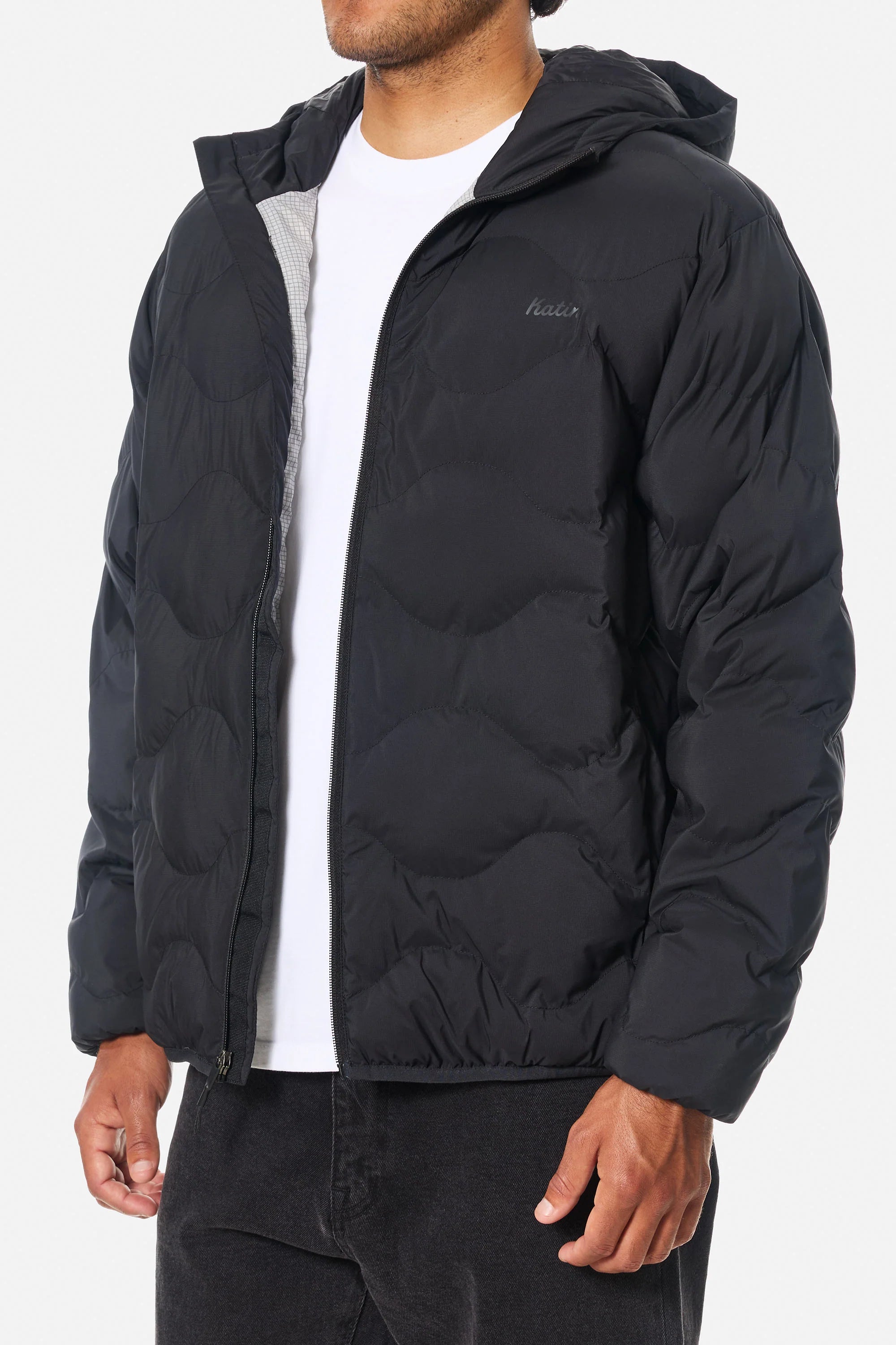 OTG Henson Hooded Puffer - Black