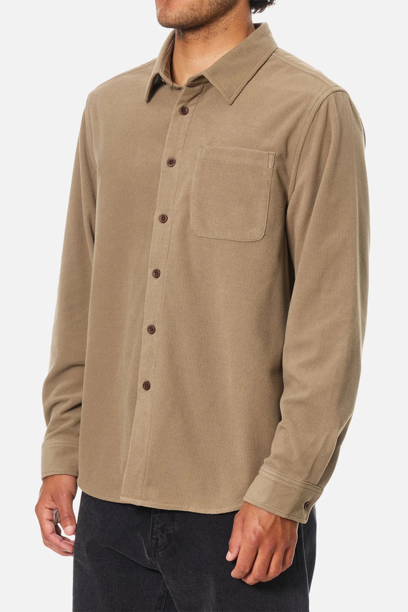 Roland Shirt - Gray Rock