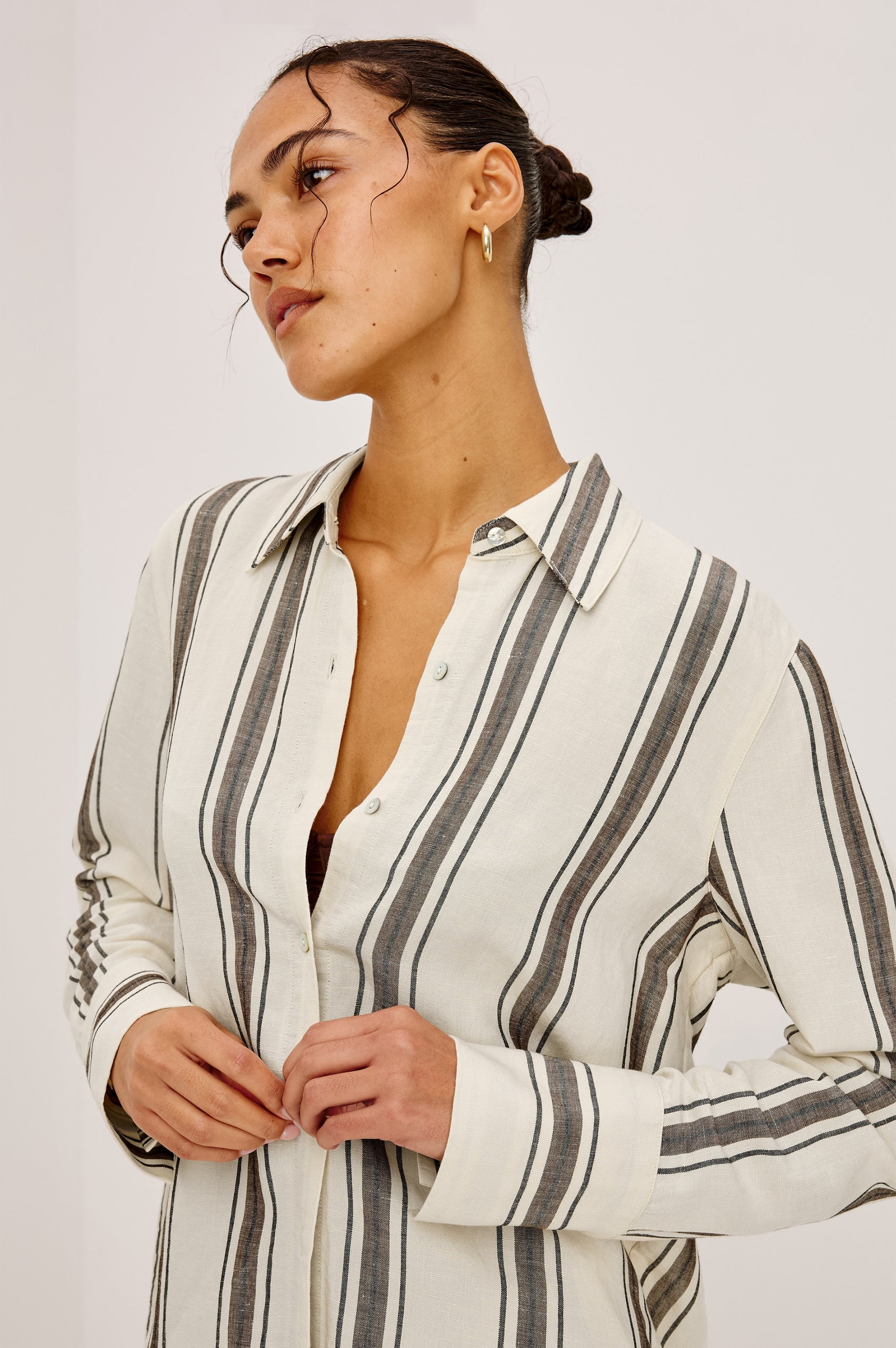 Knox Shirt - Sequoia Stripe