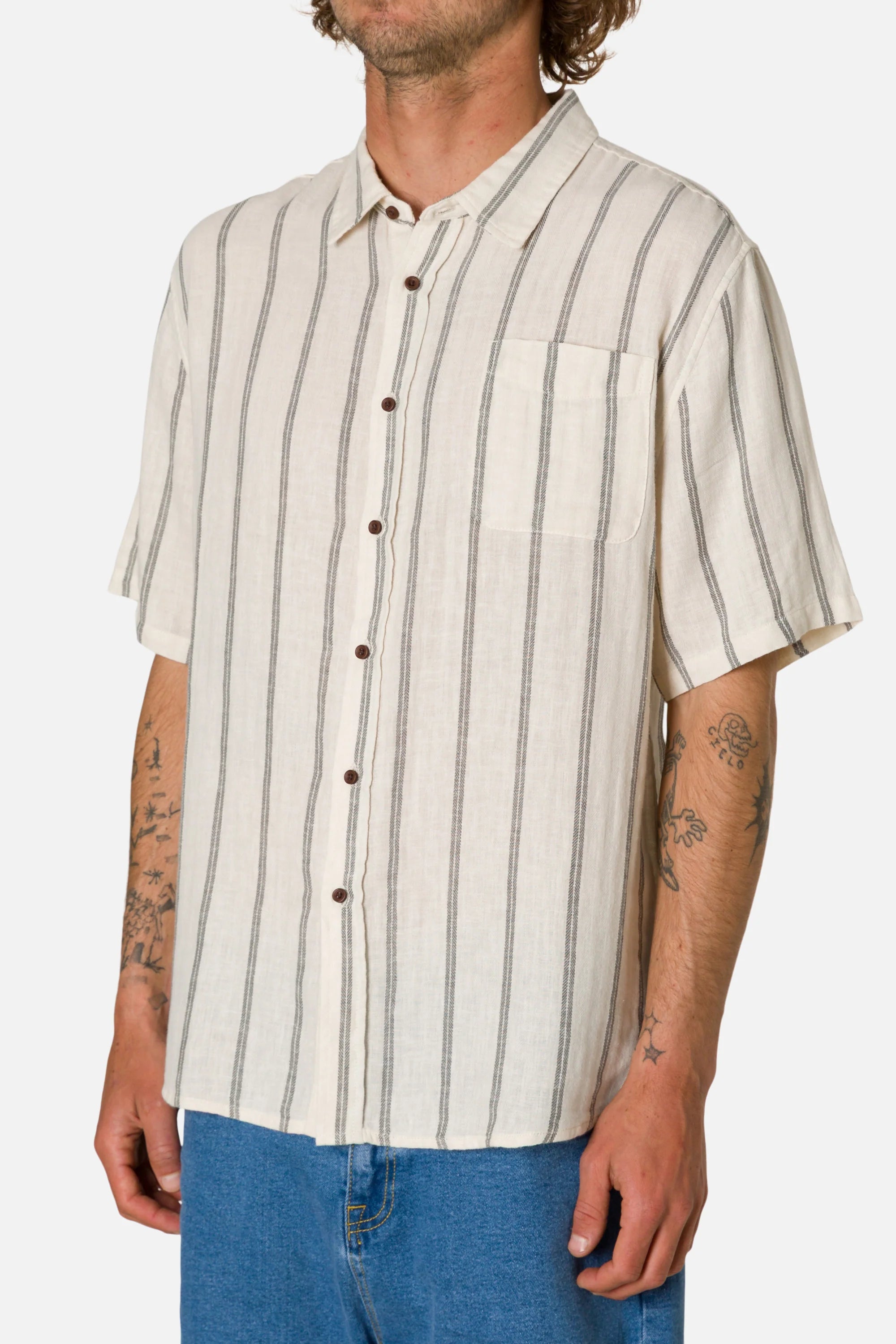 Alan Shirt - Gunmetal