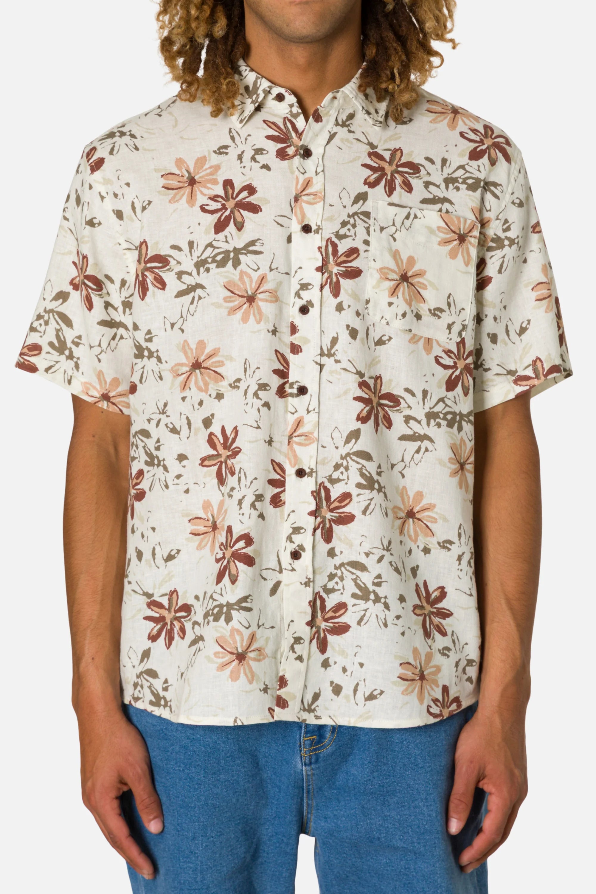 Petals Shirt - Brush