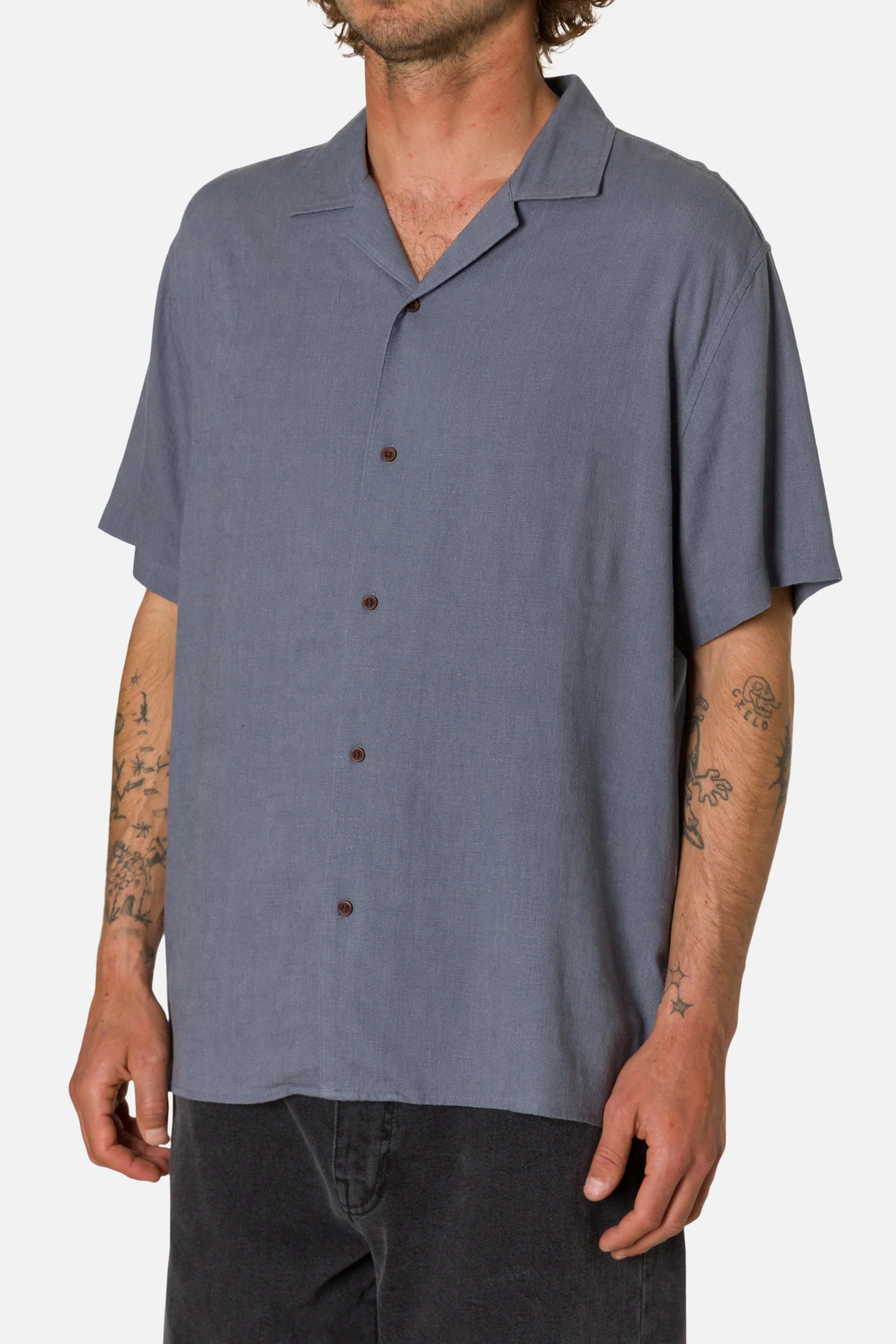 Teller Shirt - Tempest Blue