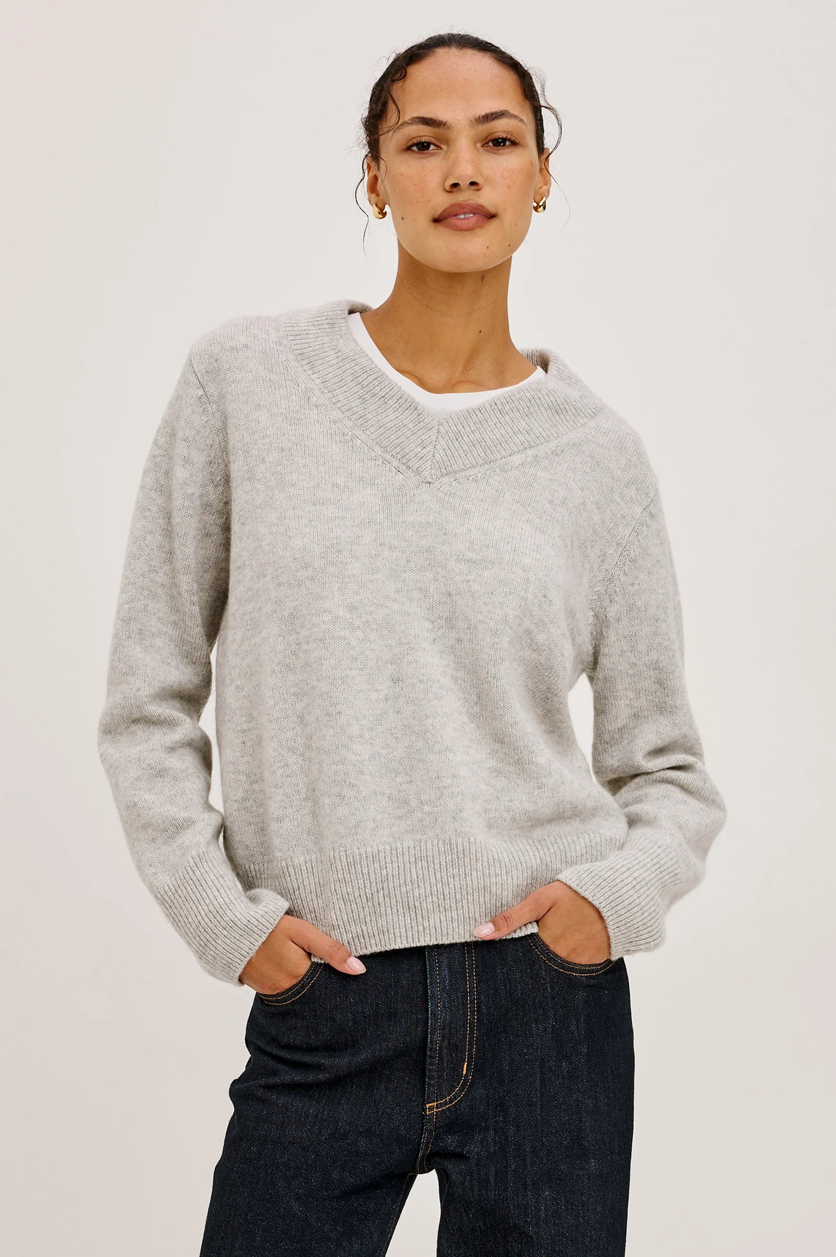 Lidya Sweater - Heather Grey