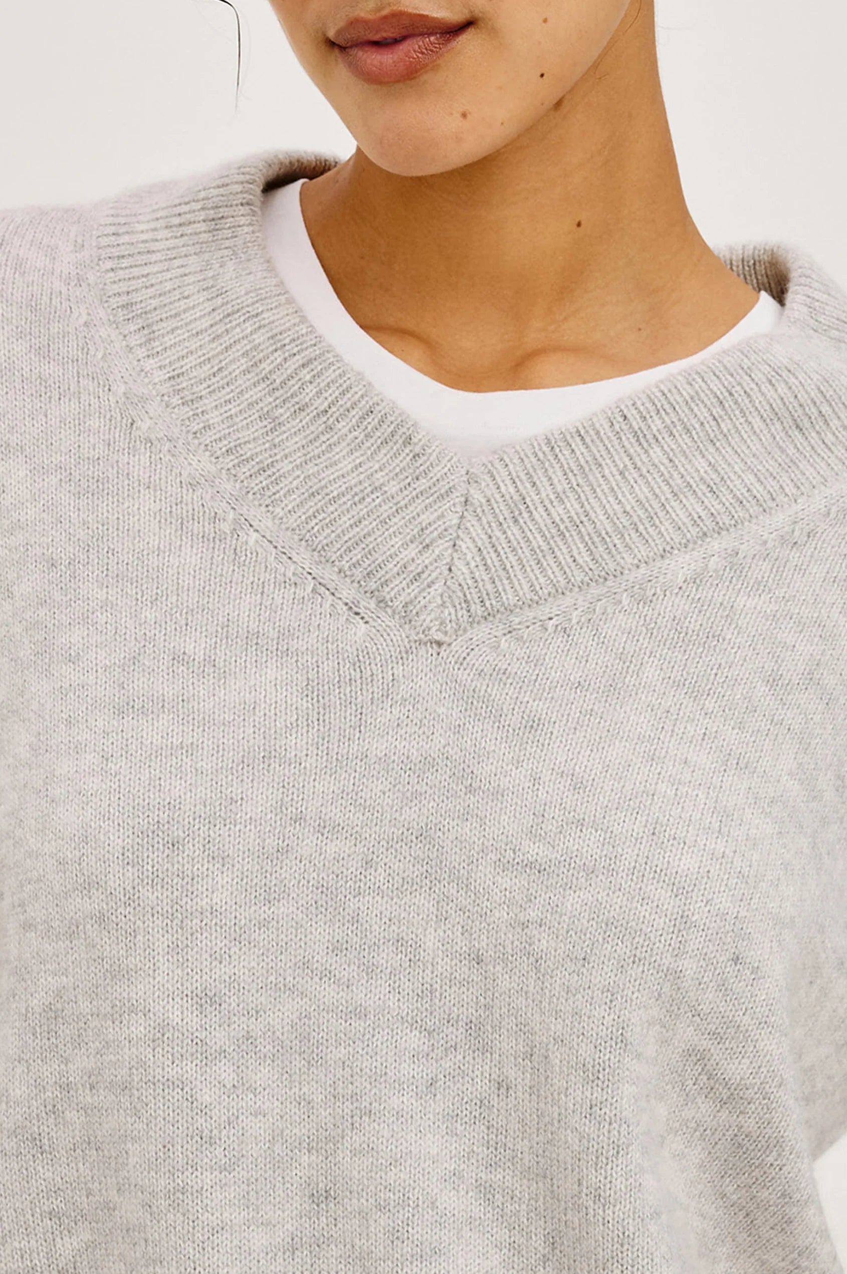 Lidya Sweater - Heather Grey