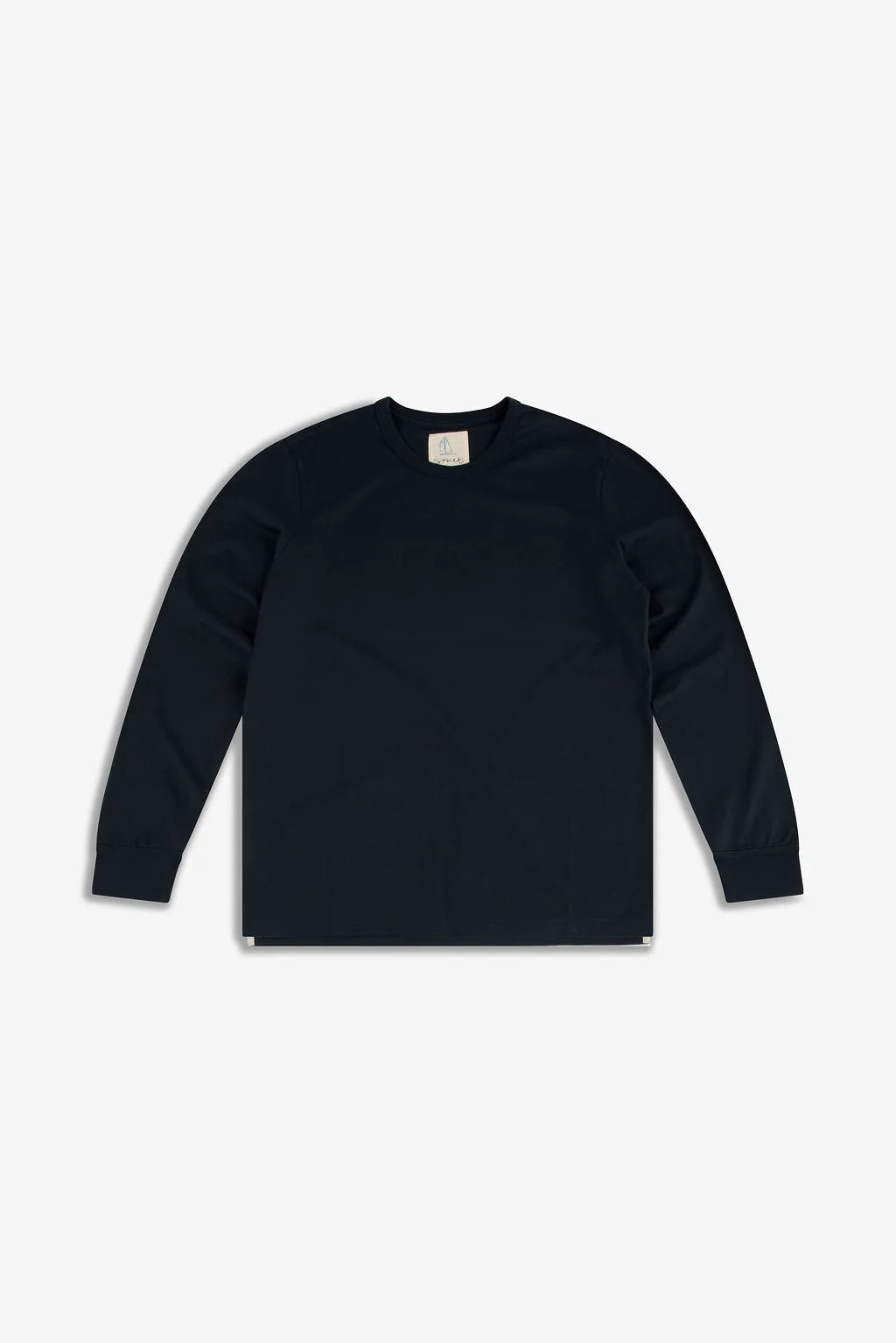 Long Sleeve Tee Shirt - Sea Navy