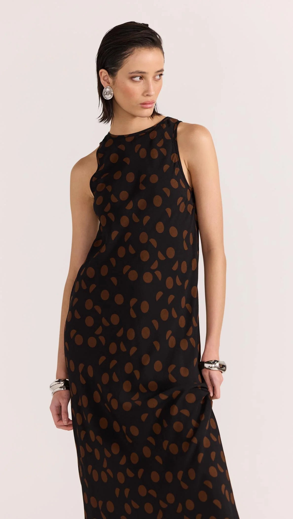 Luella Bias Midi Dress