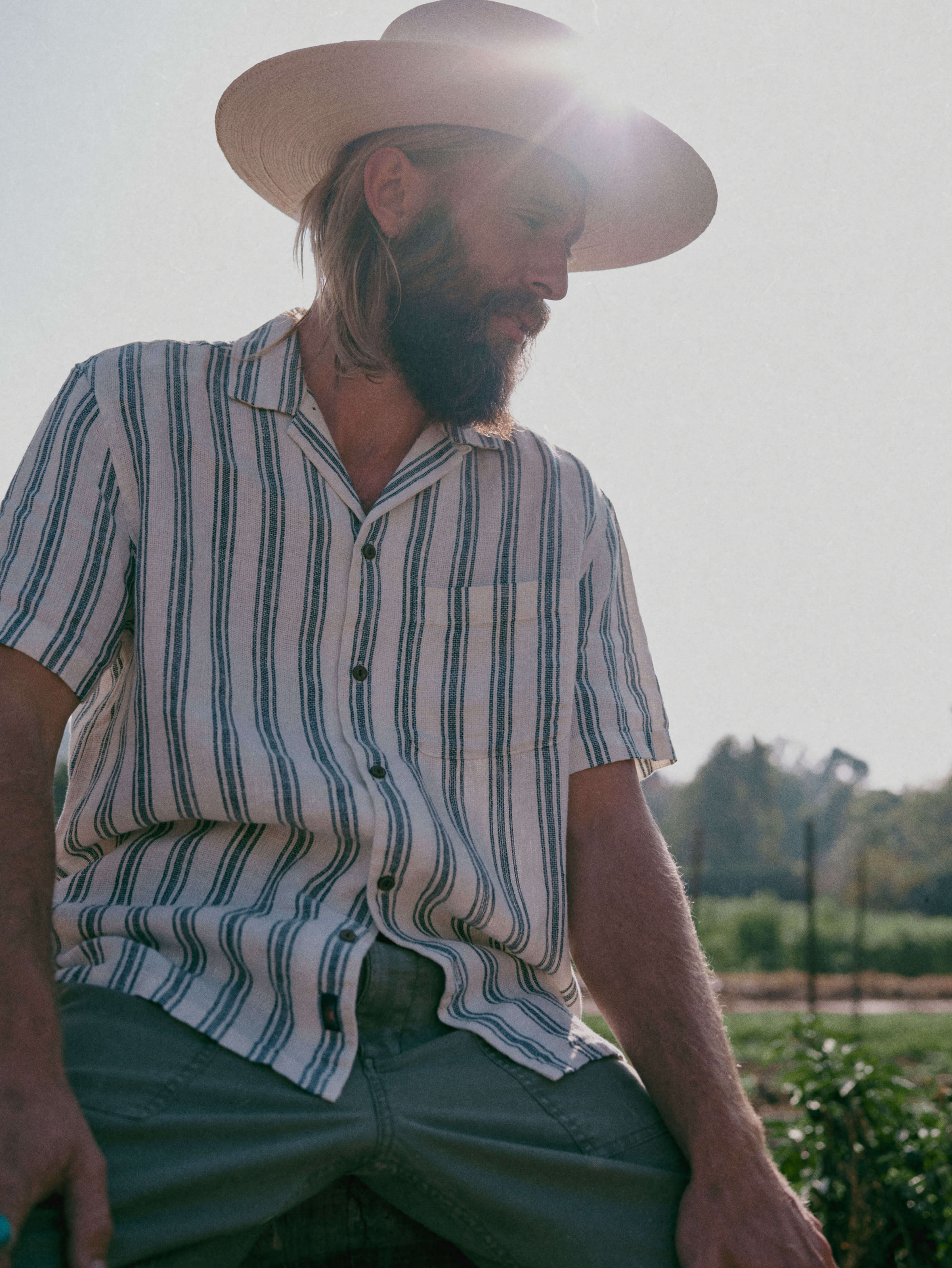 Short-Sleeve Palma Linen Camp Shirt