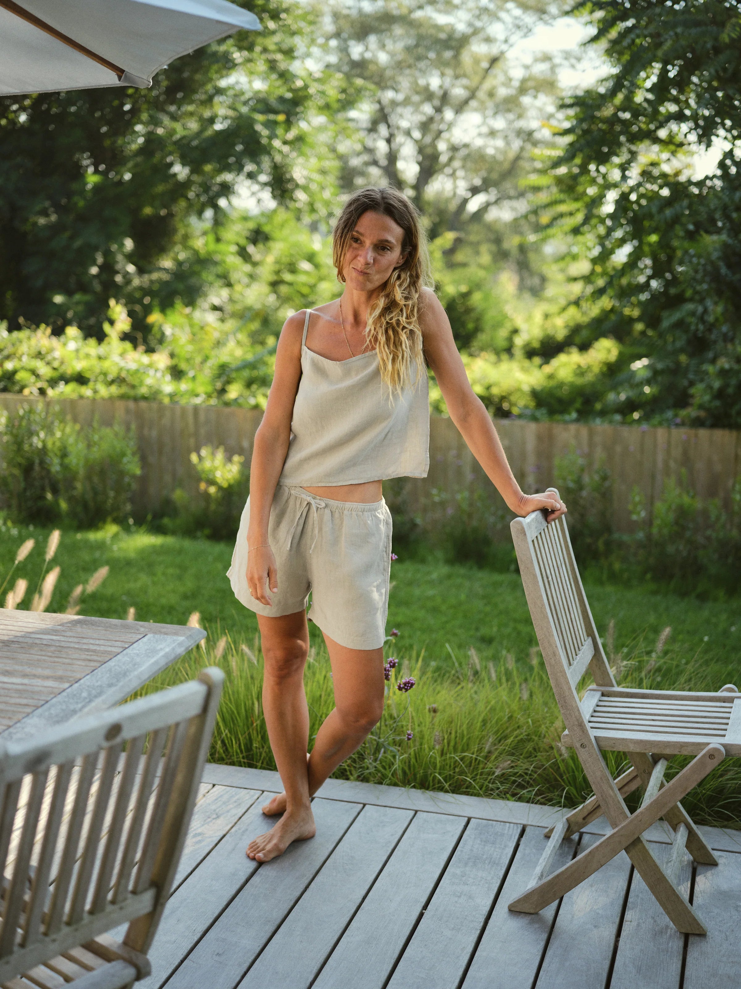 Women's Penny Cami - Bone