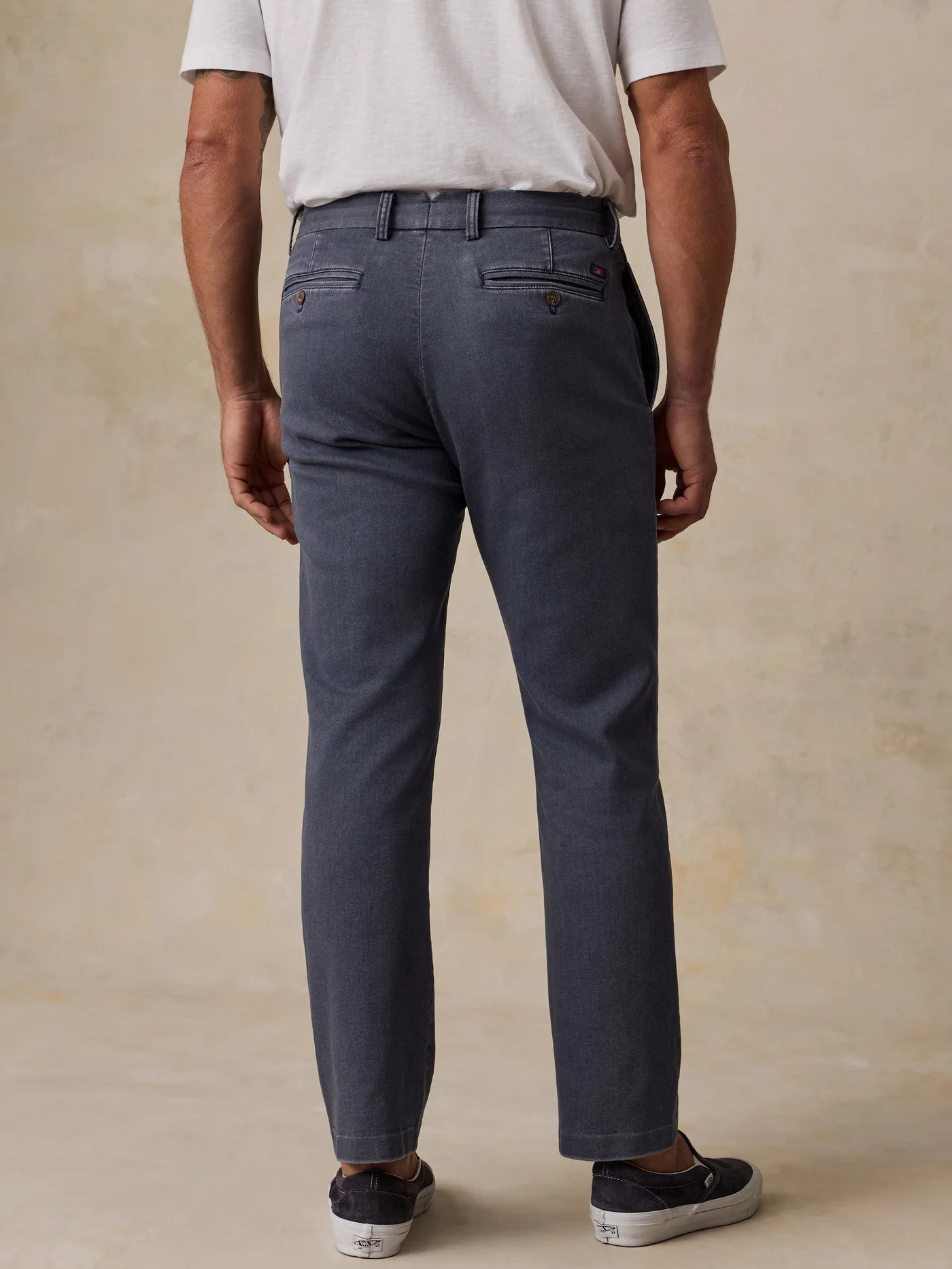Stretch Terry Trouser - Midnight Storm