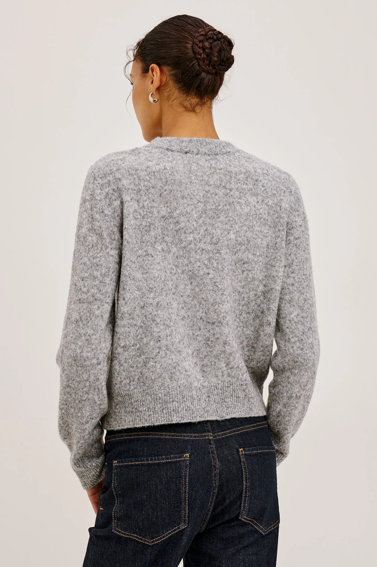 Millie Cardigan - Grey Flora