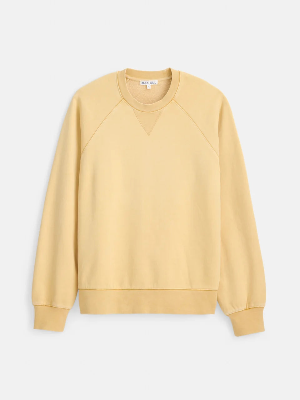 Garment Dye Raglan Sweatshirt - Butter