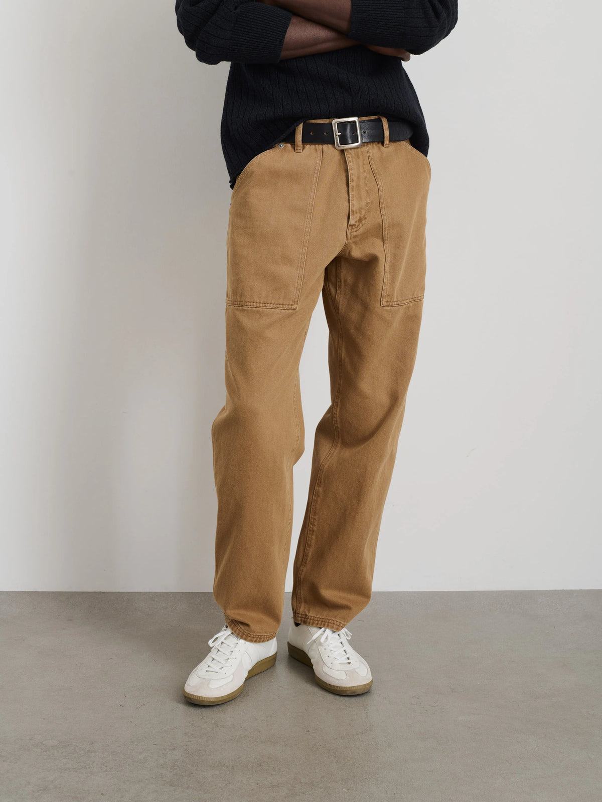 Painter Pant in Recycled Denim - Mountain Clay