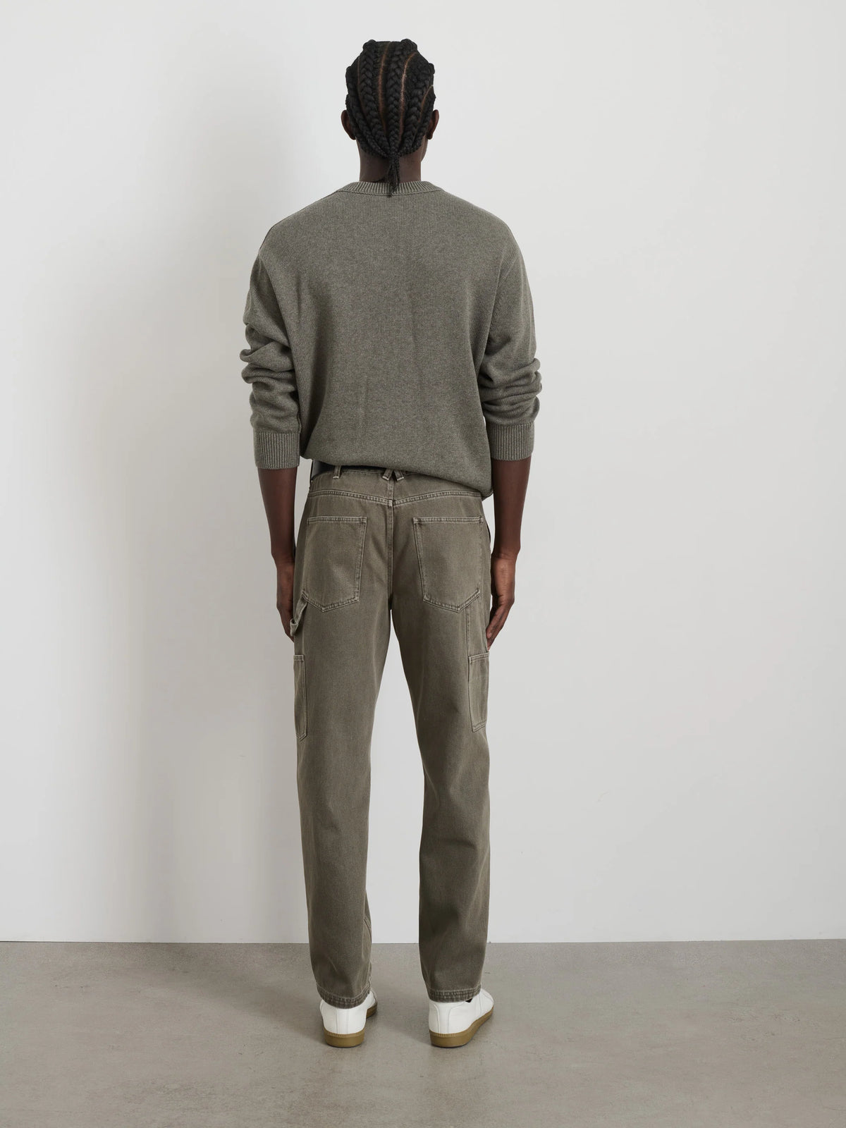 Painter Pant in Recycled Denim - Thyme