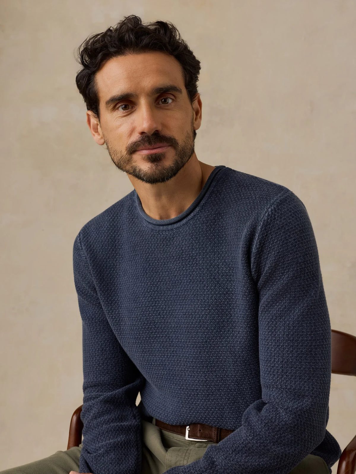 Sunwashed Dockside Sweater - Abyss Navy