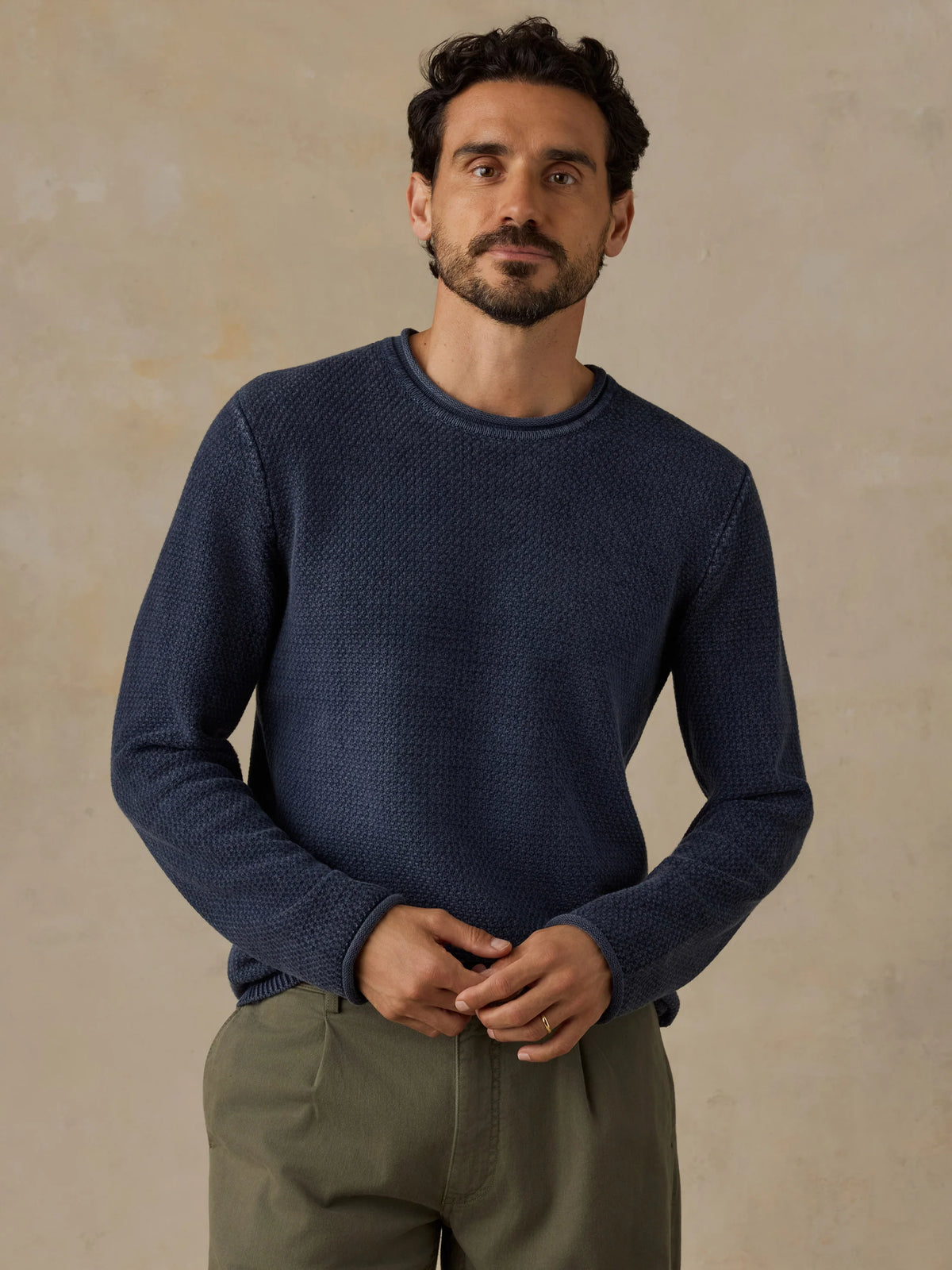 Sunwashed Dockside Sweater - Abyss Navy