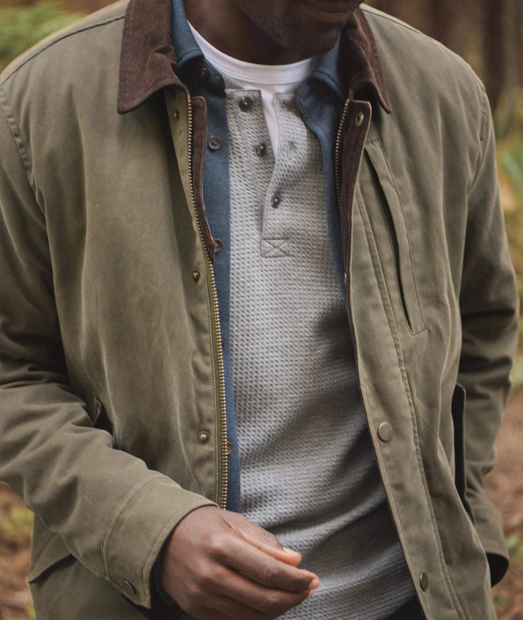 Weston Wax Canvas Barn Jacket