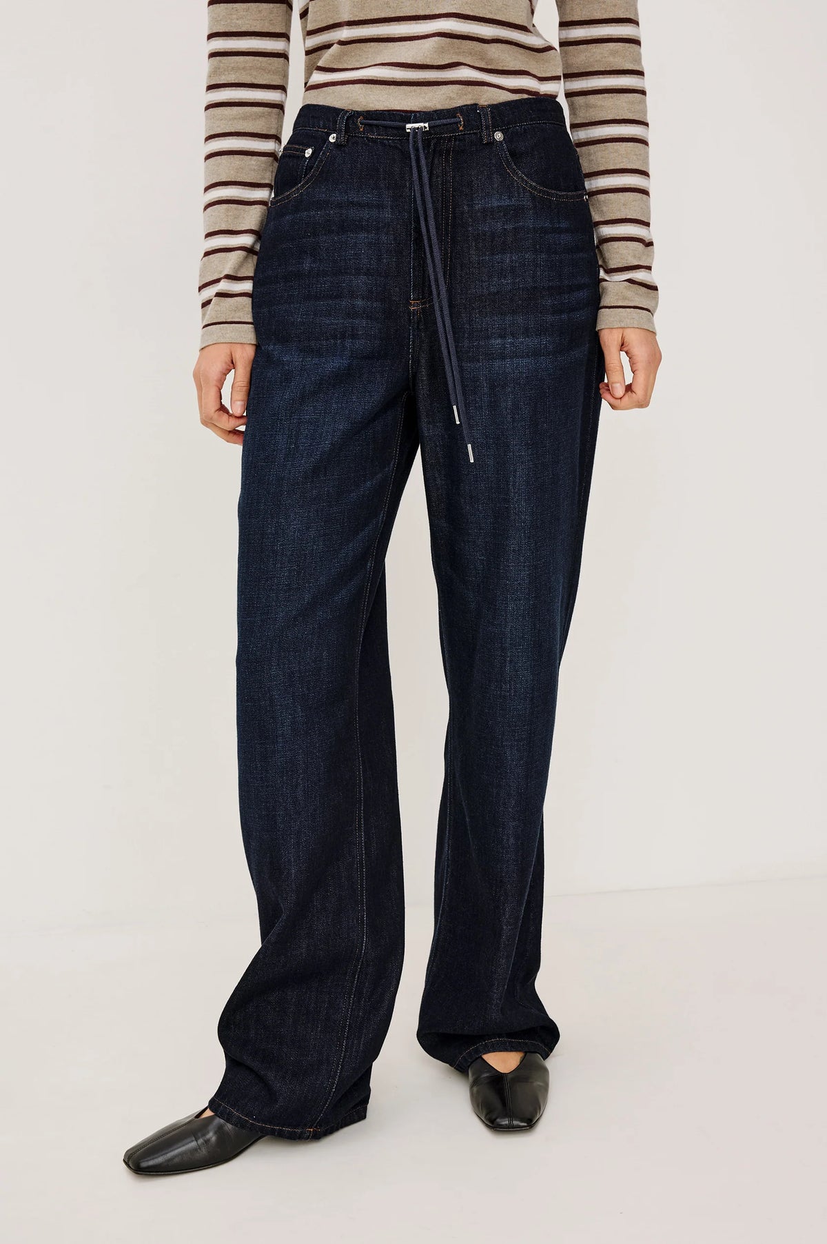 Normandie Pant - Rinse Wash