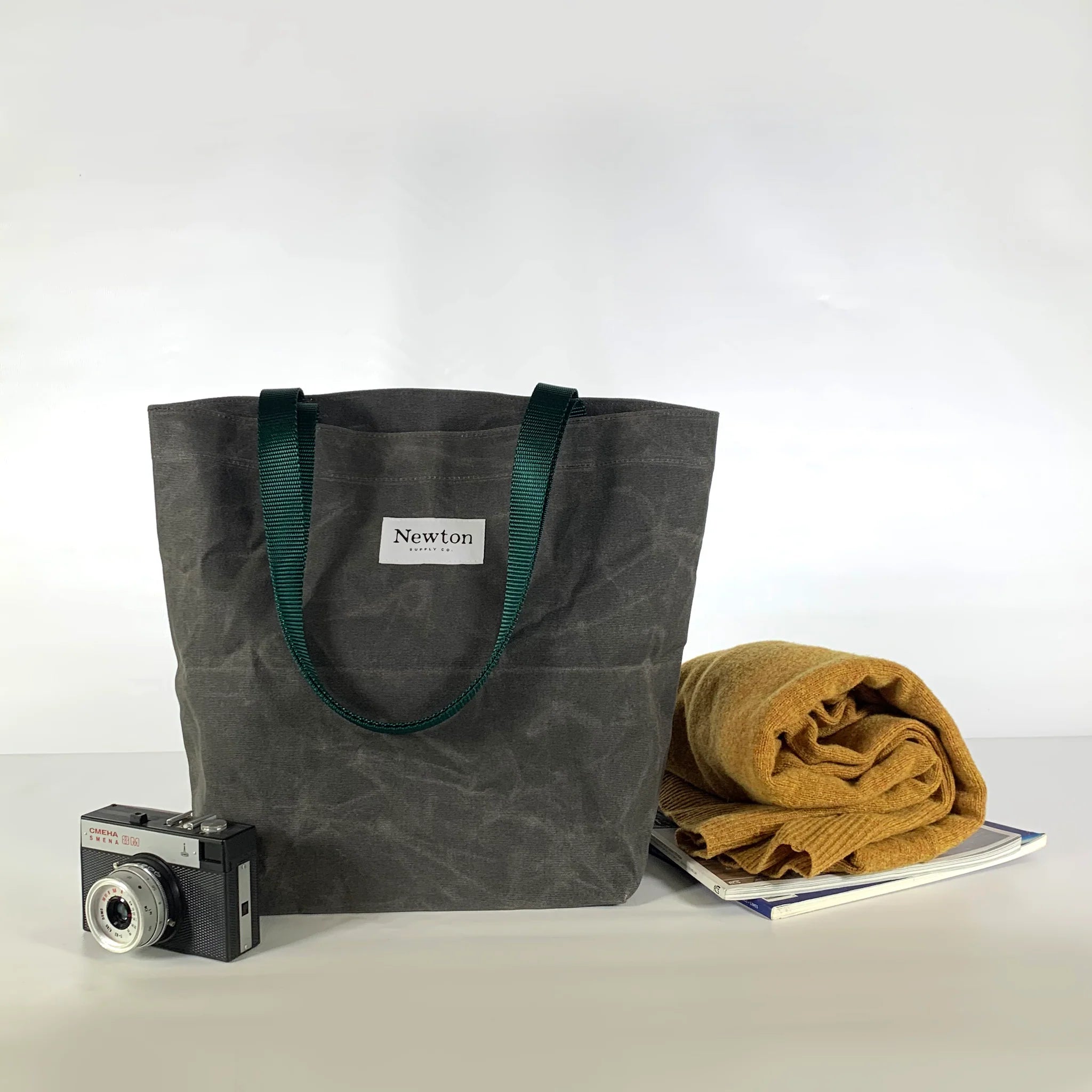 Waxed Canvas Basic Tote