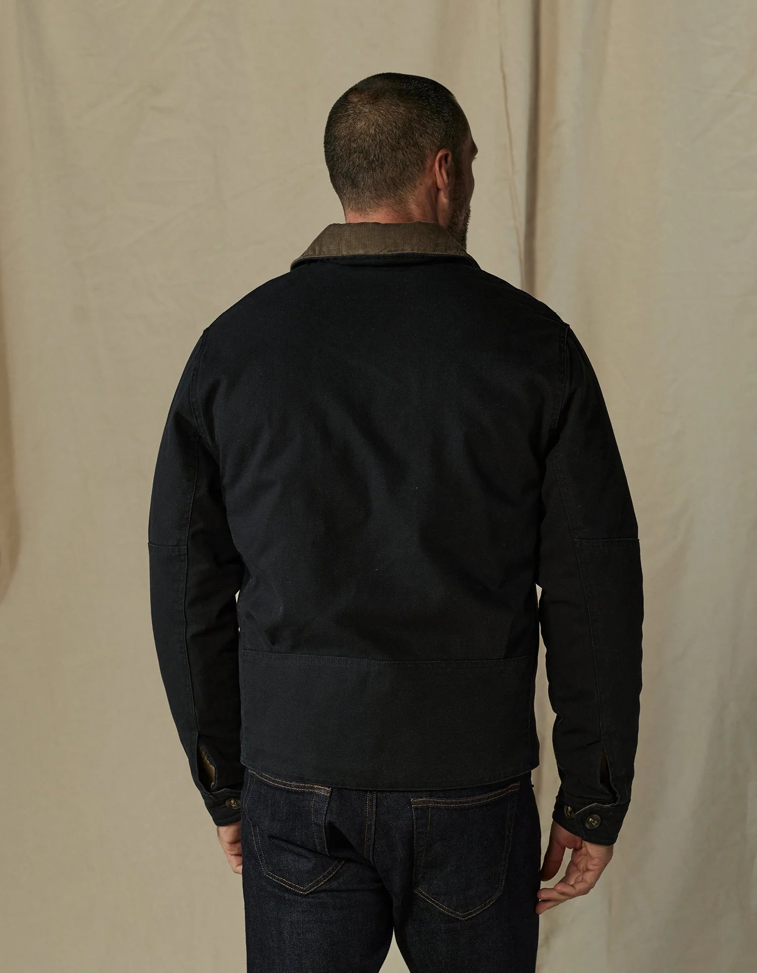 Canvas Zip Front Jacket