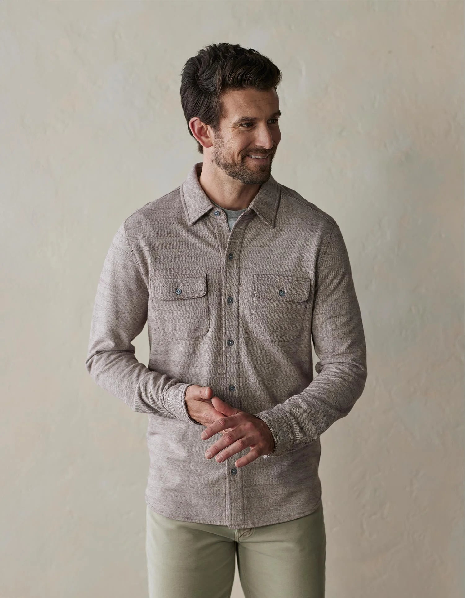 Textured Knit Shirt